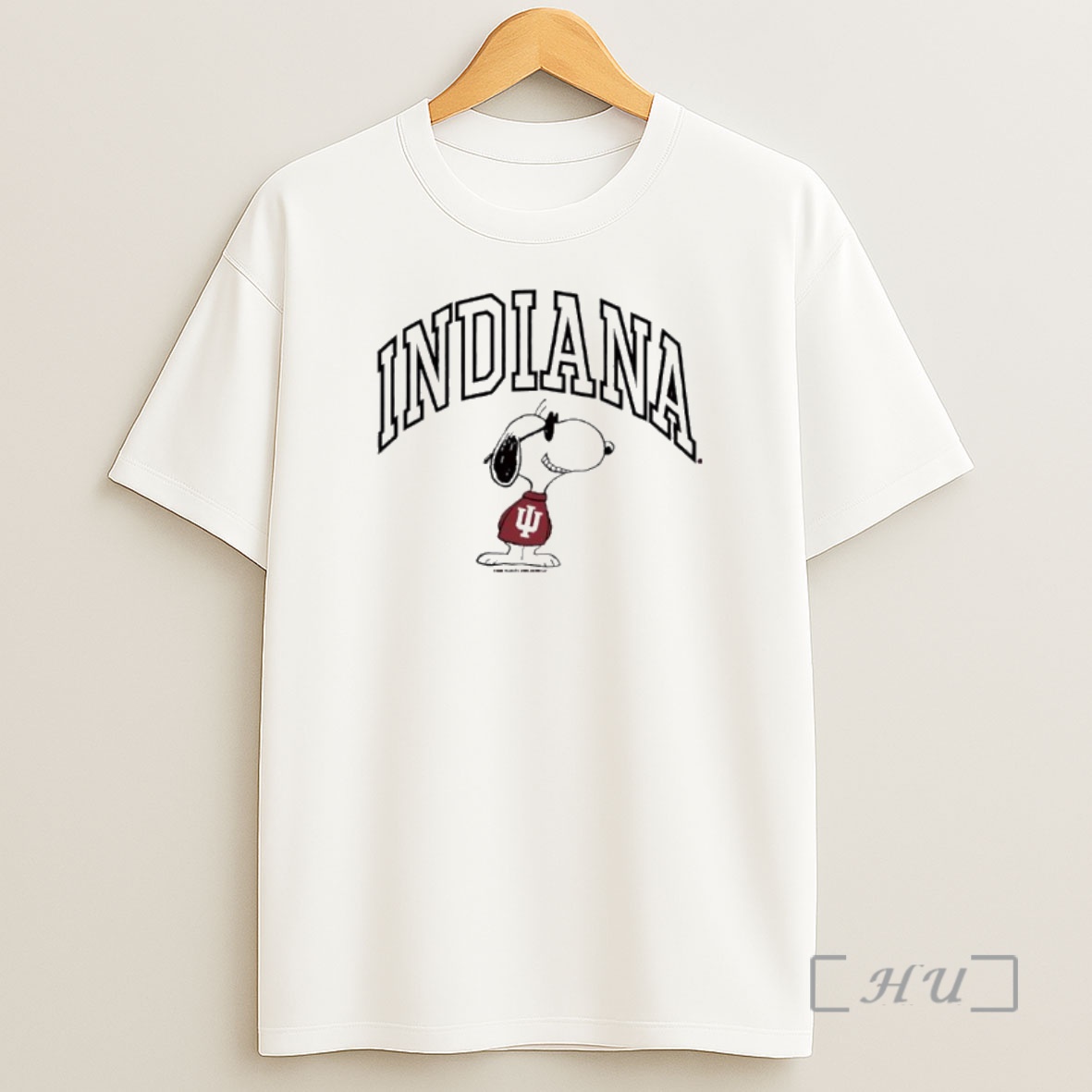 Officials Peanuts Snoopy X Indiana Hoosiers Joe College Basketball Premium Shirt Sweatshirt Tee