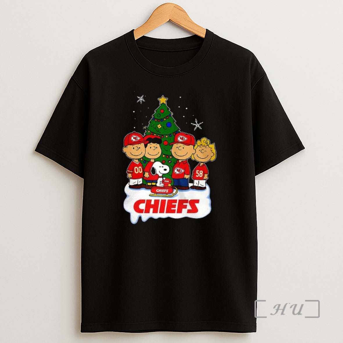 Officials Peanuts Character X Kansas City Chiefs Football Lovers Christmas Premium Shirt Sweatshirt Tee