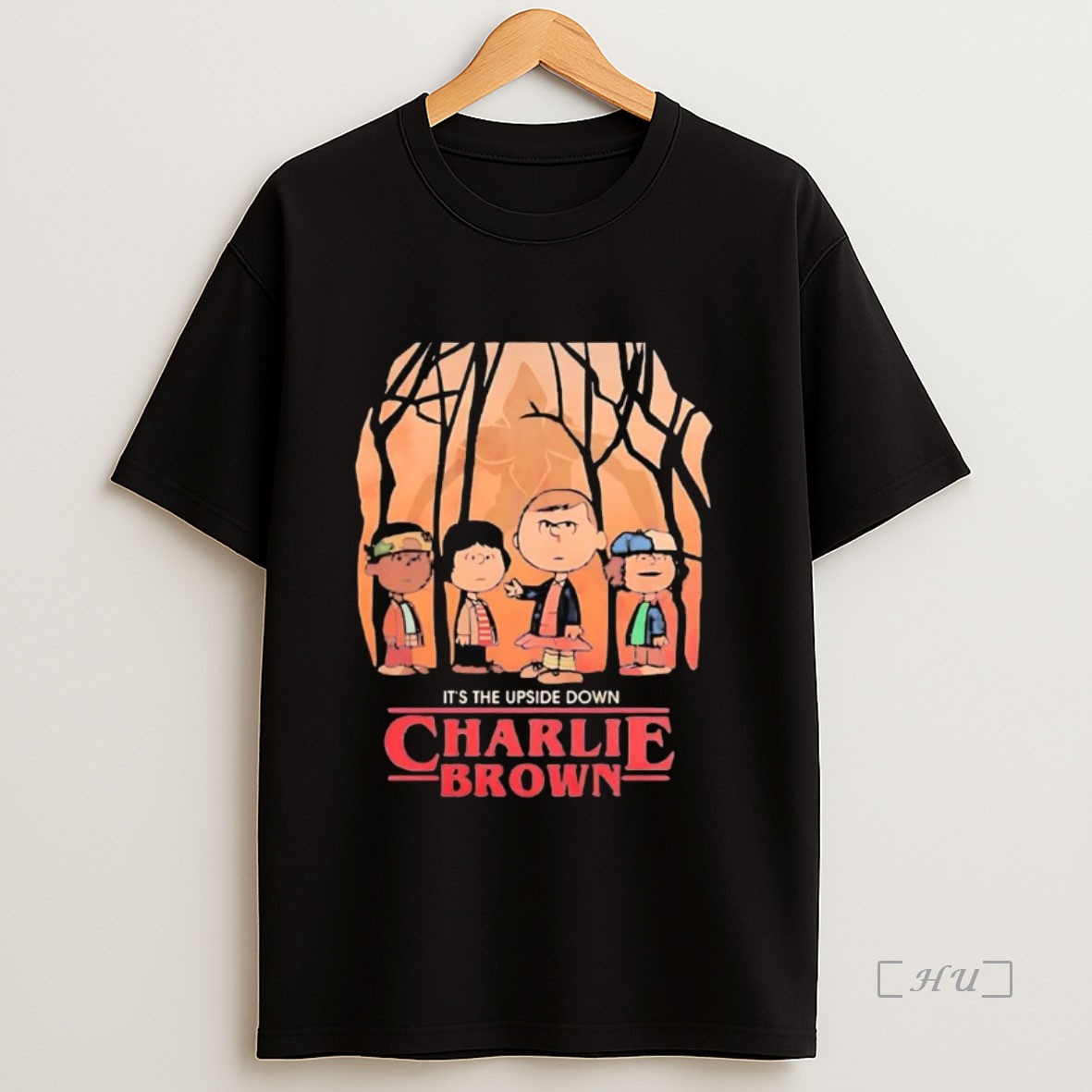 Officials Peanuts Characters Its The Upside Down Charlie Brown Premium Shirt Sweatshirt Tee
