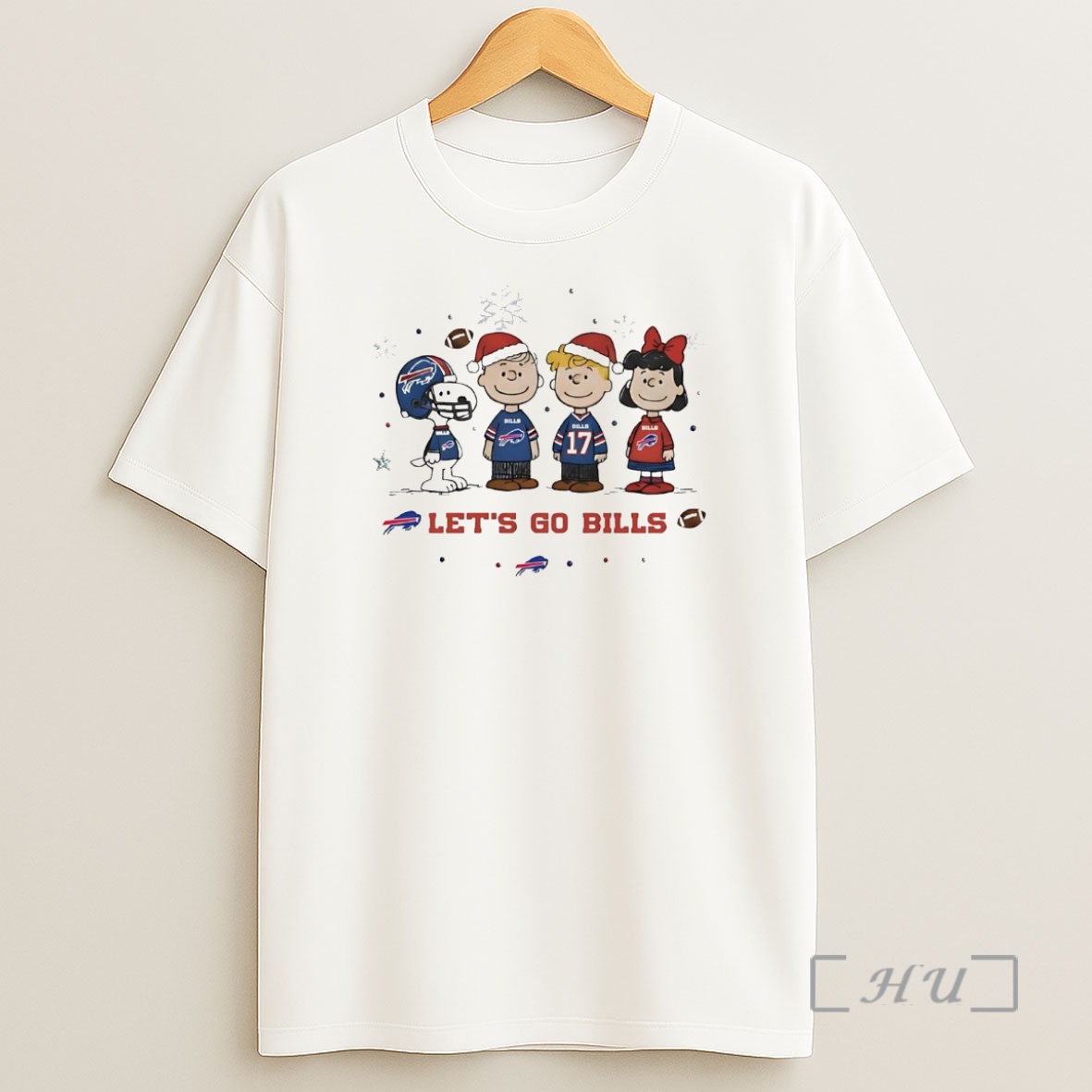 Officials Peanuts Winter Lets Go Buffalo Bills Christmas Premium Shirt Sweatshirt Tee
