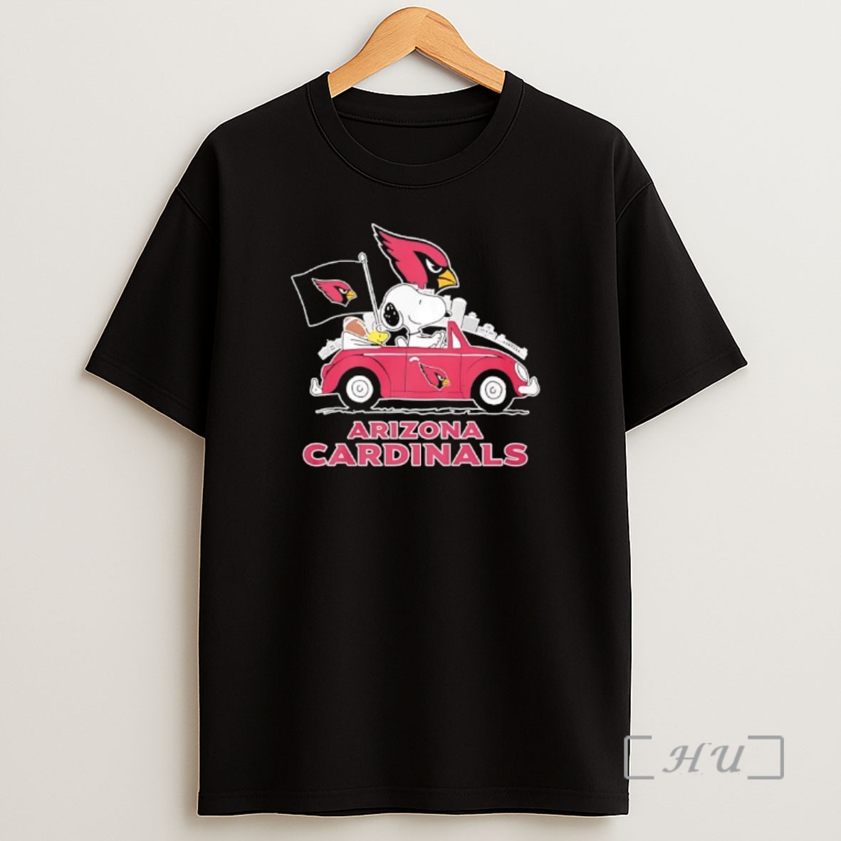 Officials Peanuts X Arizona Cardinals Welcome To The Pound Driving Car Premium Shirt Sweatshirt Tee