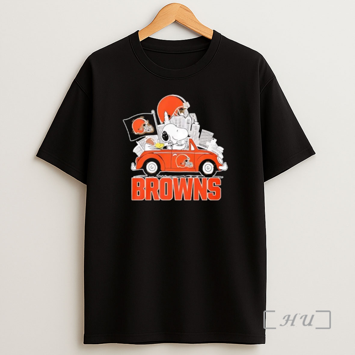 Officials Peanuts X Cleveland Browns Welcome To The Pound Driving Car Premium Shirt Sweatshirt Tee