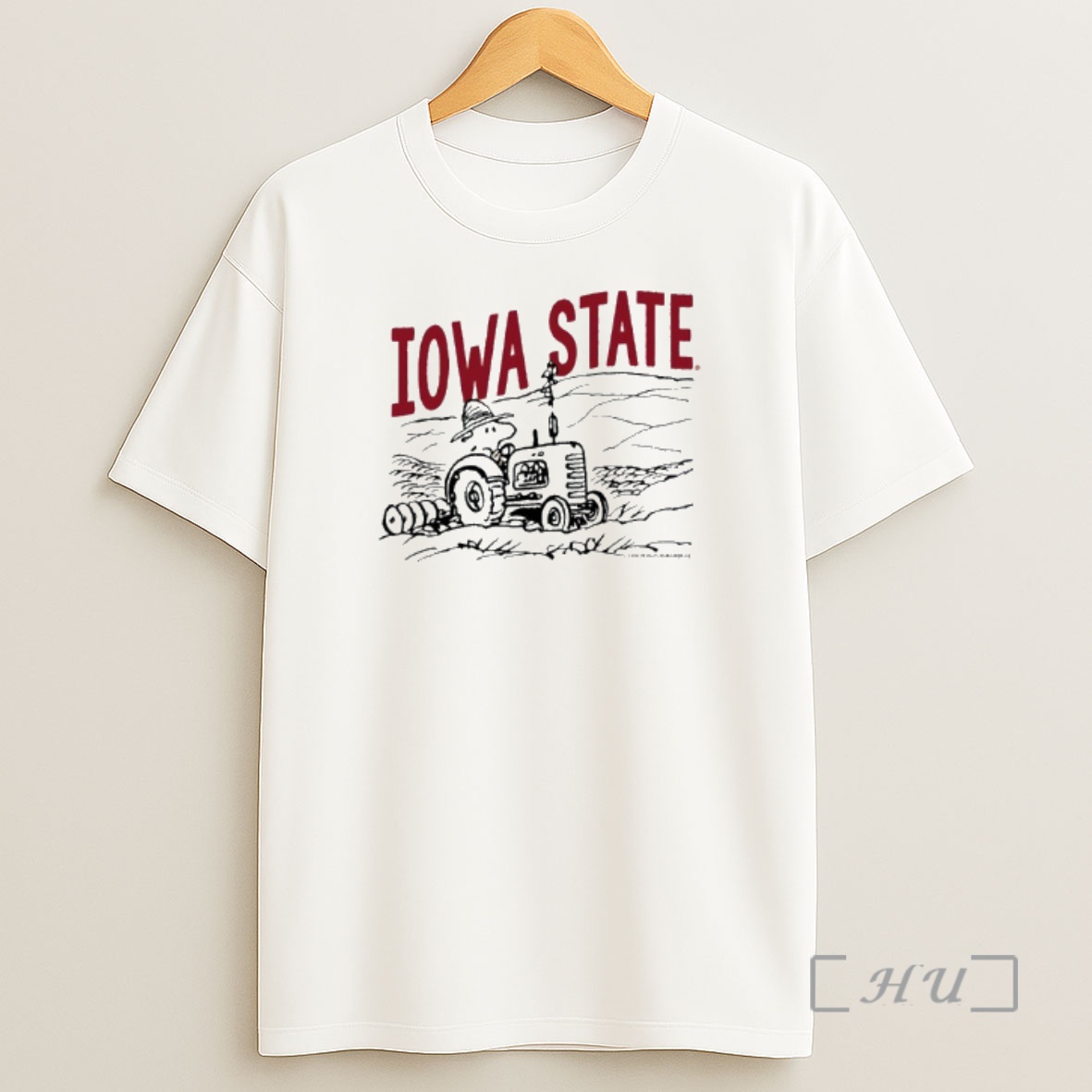 Officials Peanuts X Iowa State Woodstock Farmer Premium Shirt Sweatshirt Tee