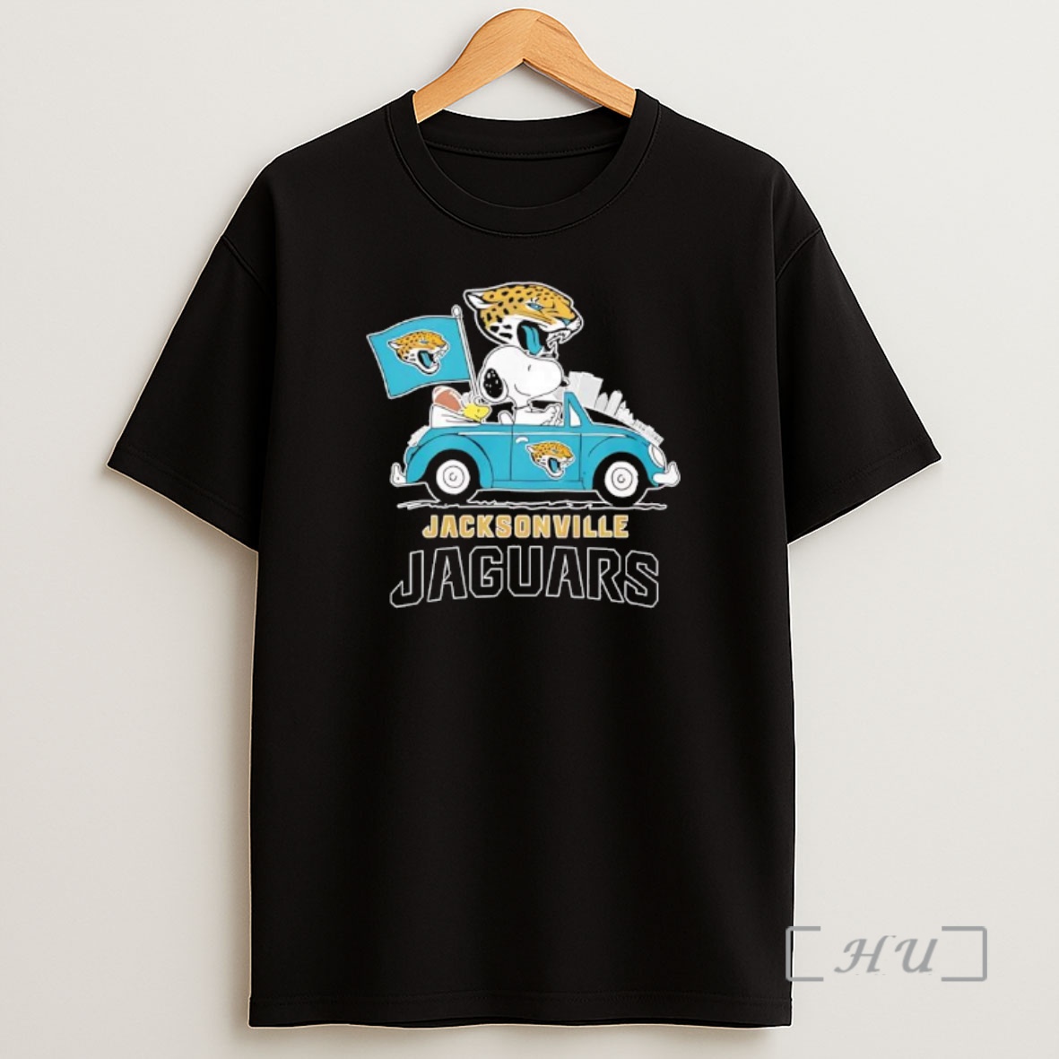 Officials Peanuts X Jacksonville Jaguars Welcome To The Pound Driving Car Premium Shirt Sweatshirt Tee