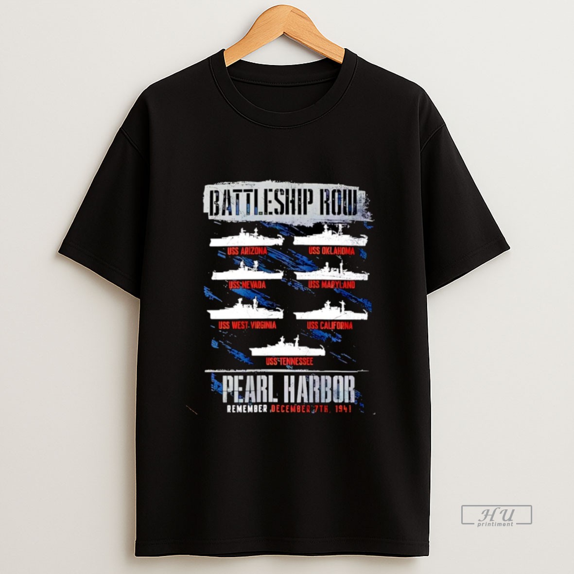 Officials Pearl Harbor Battleship Row Uss Christmas Sweatshirt Tee