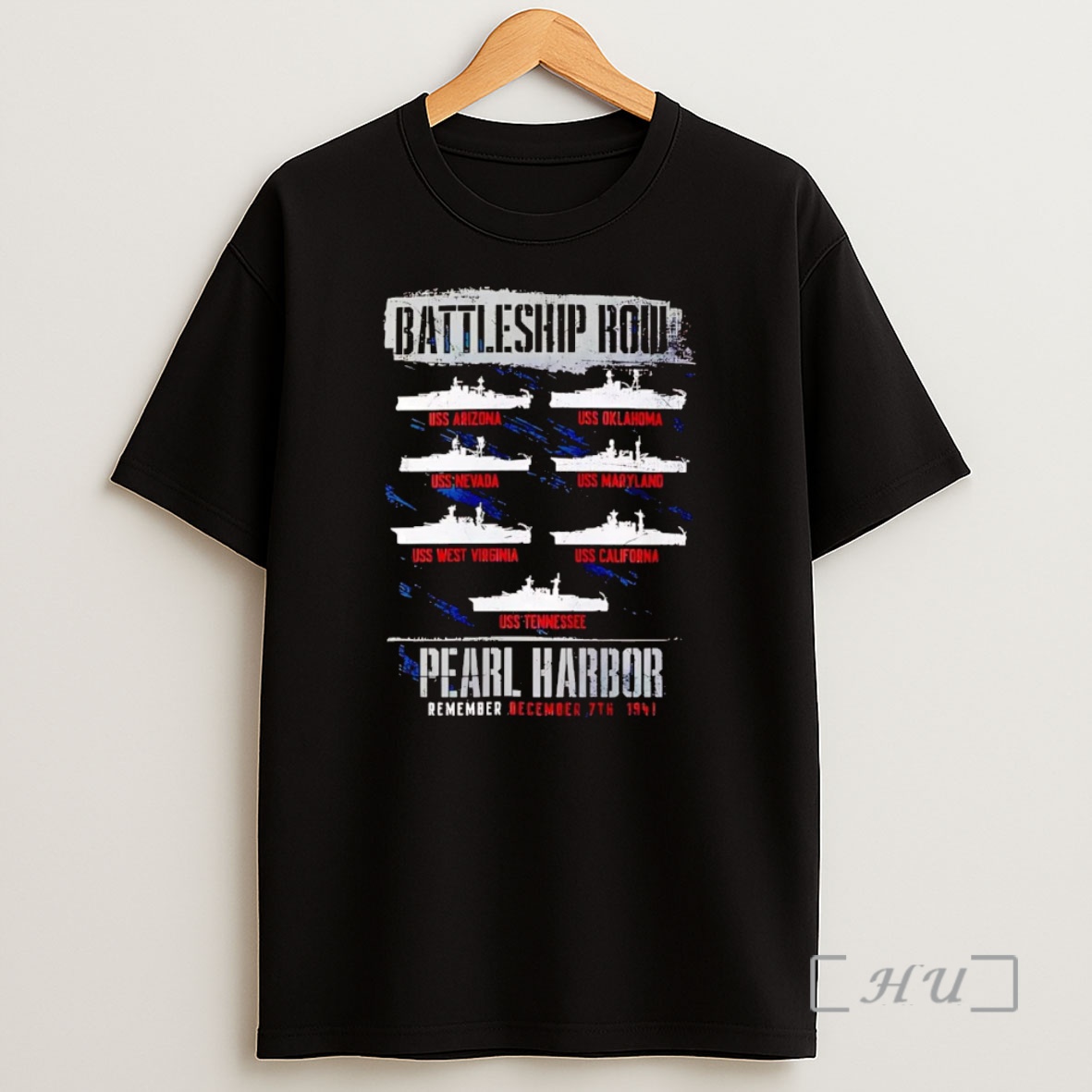 Officials Pearl Harbor Battleship Row Premium Shirt Sweatshirt Tee
