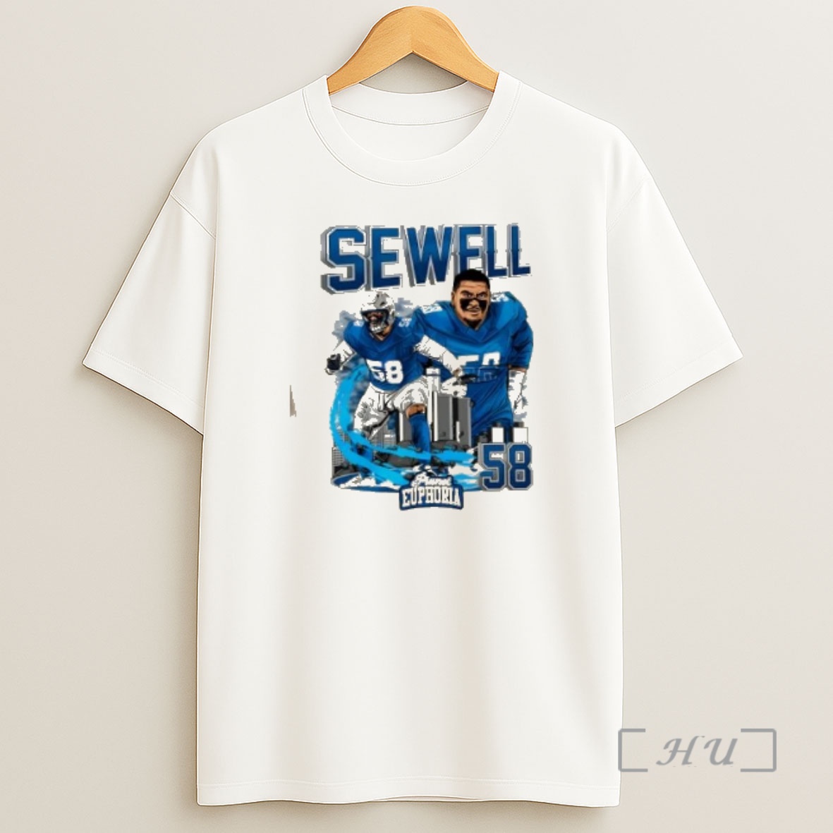 Officials Penei Sewell Detroit Lions Football City Graphic Premium Shirt Sweatshirt Tee
