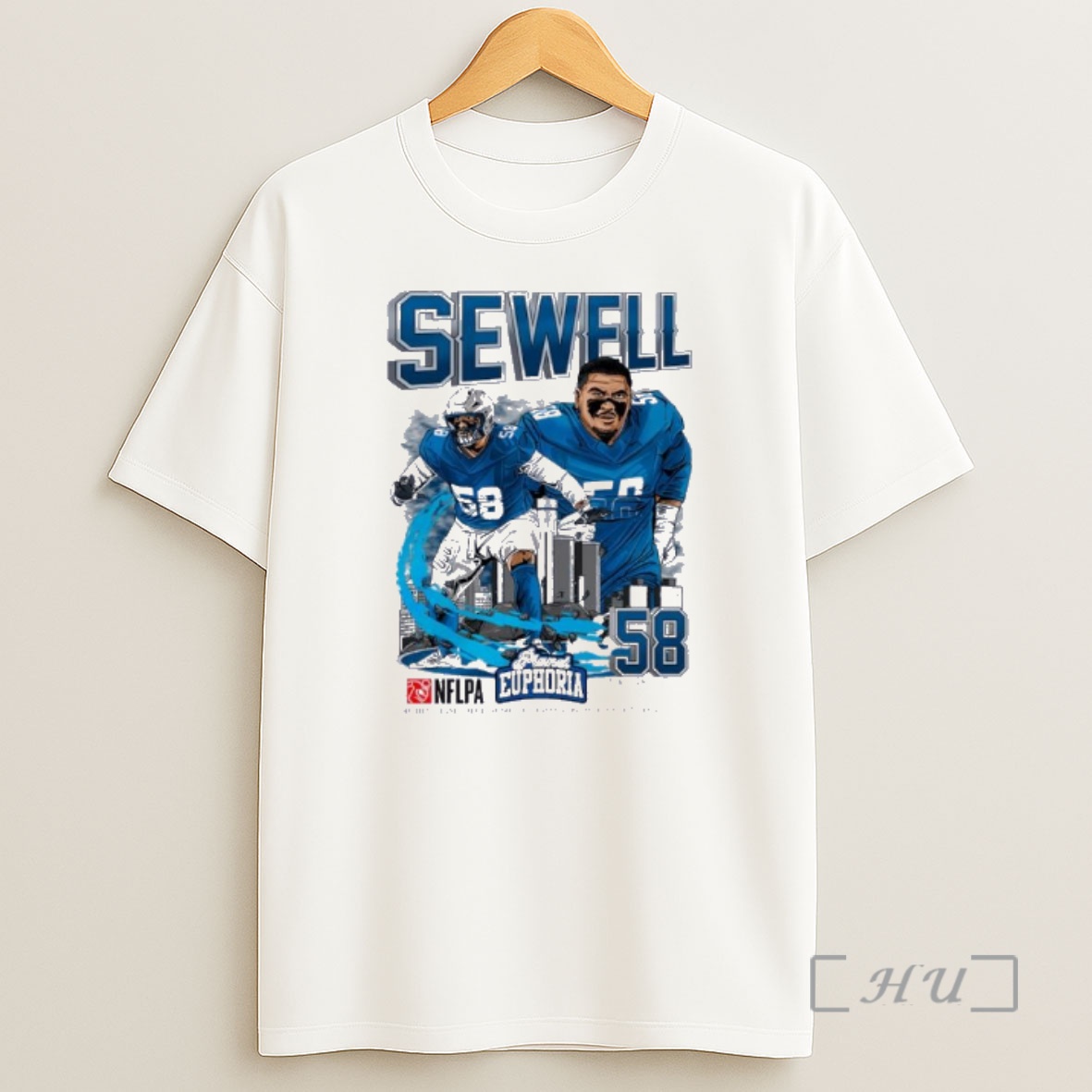 Officials Penei Sewell Lions Nflpa Player Premium Shirt Sweatshirt Tee