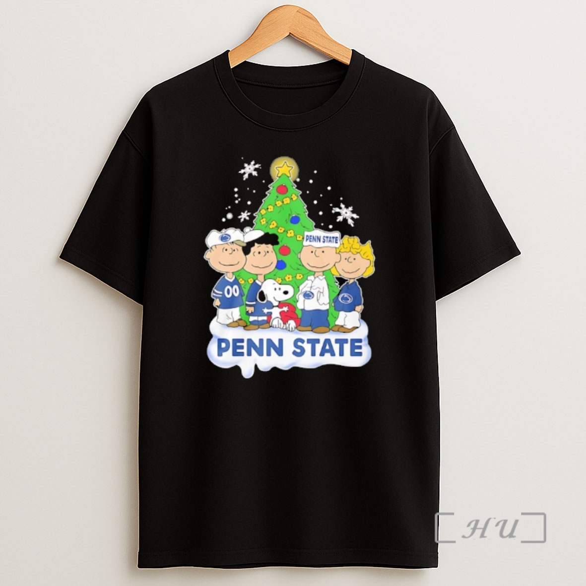 Officials Penn State Nittany Lions Snoopy And The Peanuts Christmas 2025 Premium Shirt Sweatshirt Tee