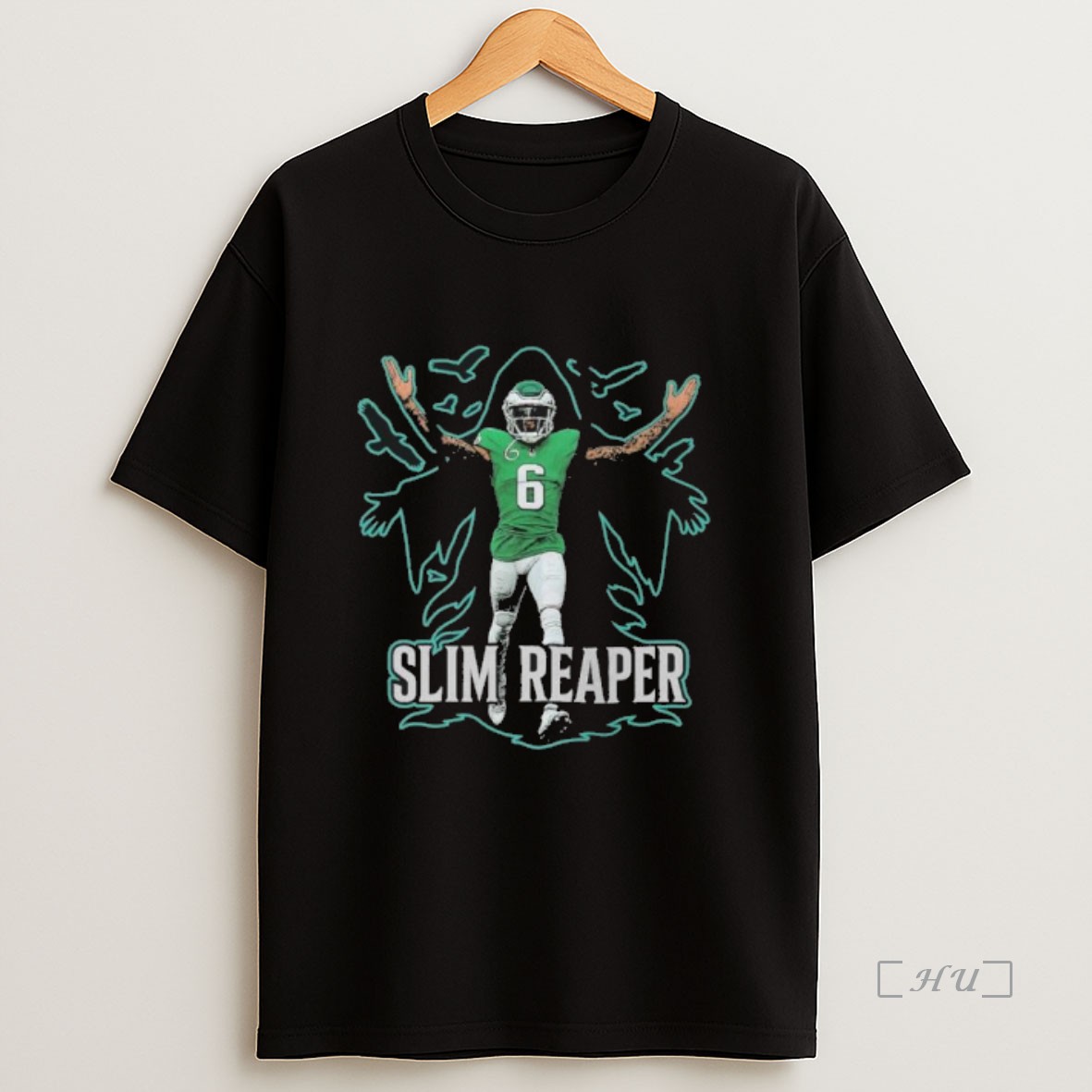 Officials Philadelphia Eagles Devonta Smith Slim Reaper Premium Shirt Sweatshirt Tee
