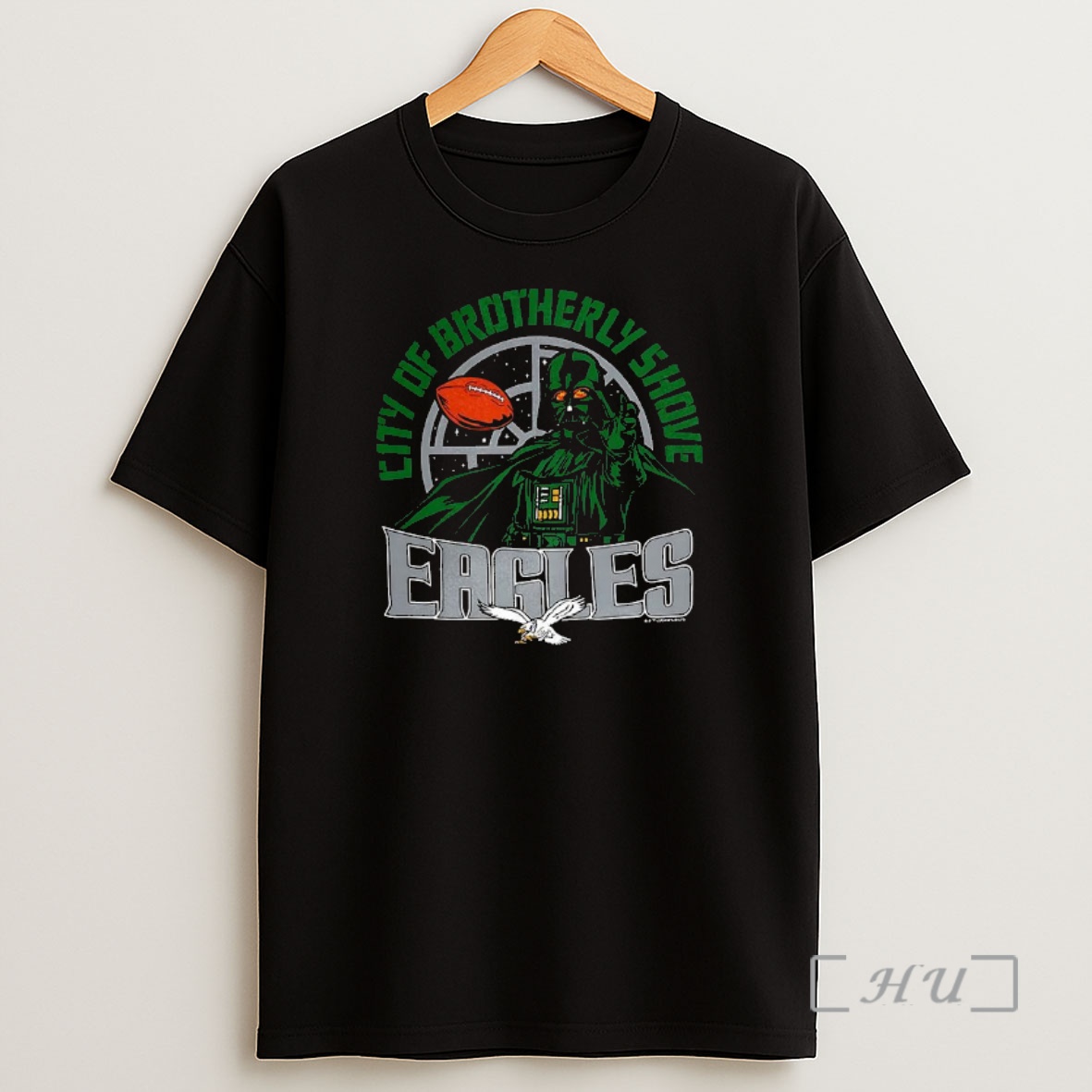 Officials Philadelphia Eagles Nfl X Darth Vader Star Wars City Of Brotherly Shove Premium Shirt Sweatshirt Tee