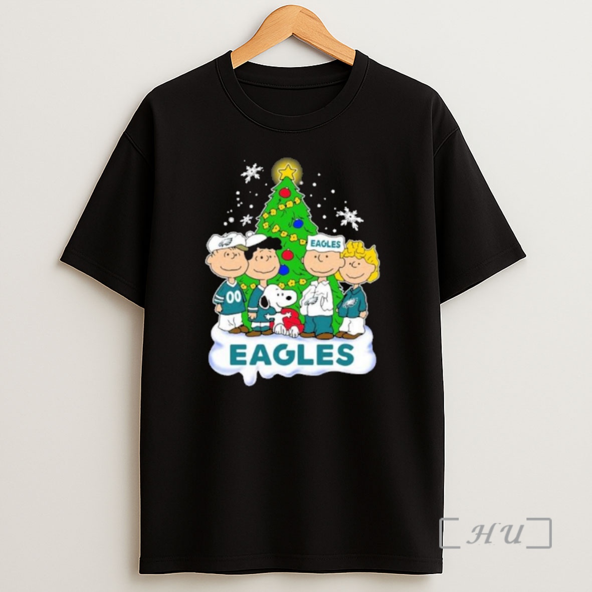 Officials Philadelphia Eagles X The Peanuts Christmas 2025 Premium Shirt Sweatshirt Tee
