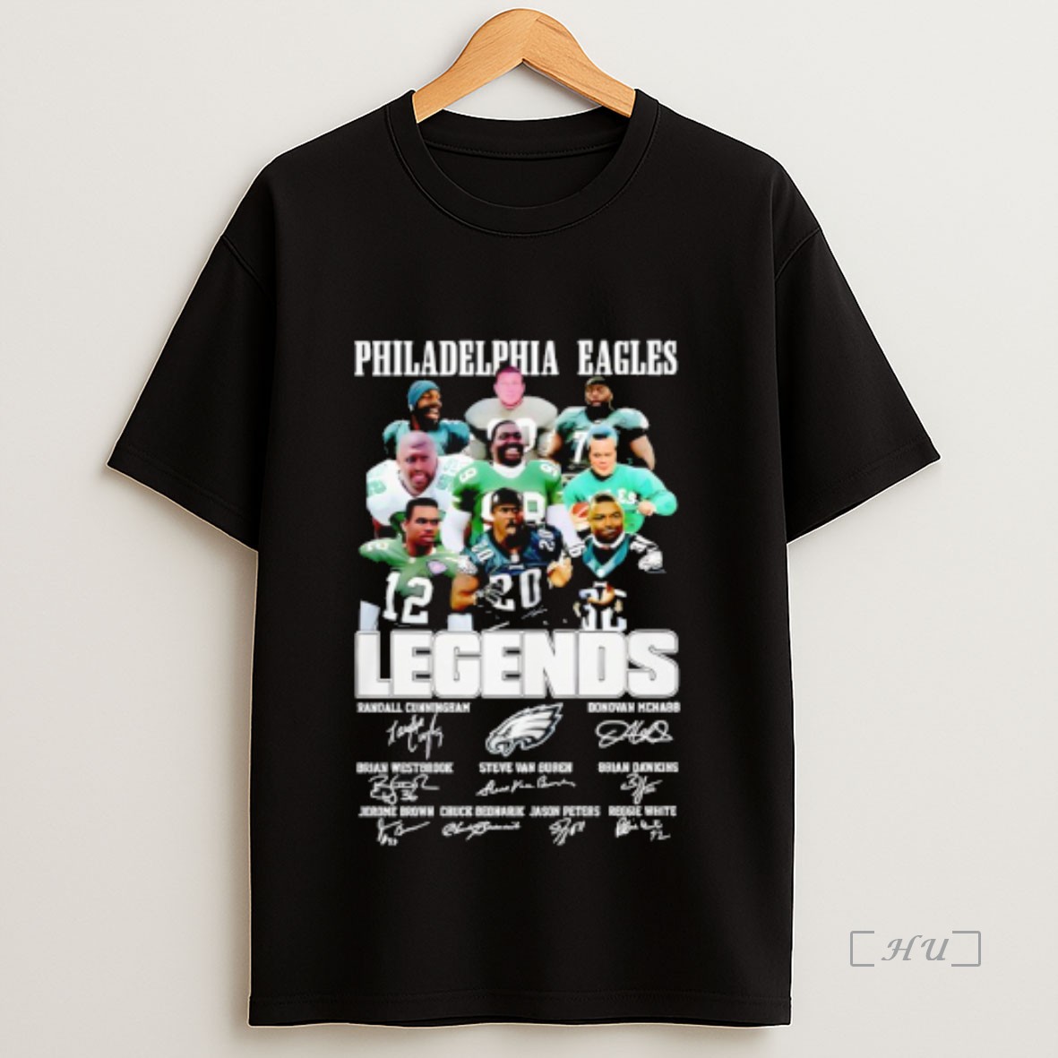 Officials Philadelphia Eagles Legends Football Player And Signature Premium Shirt Sweatshirt Tee