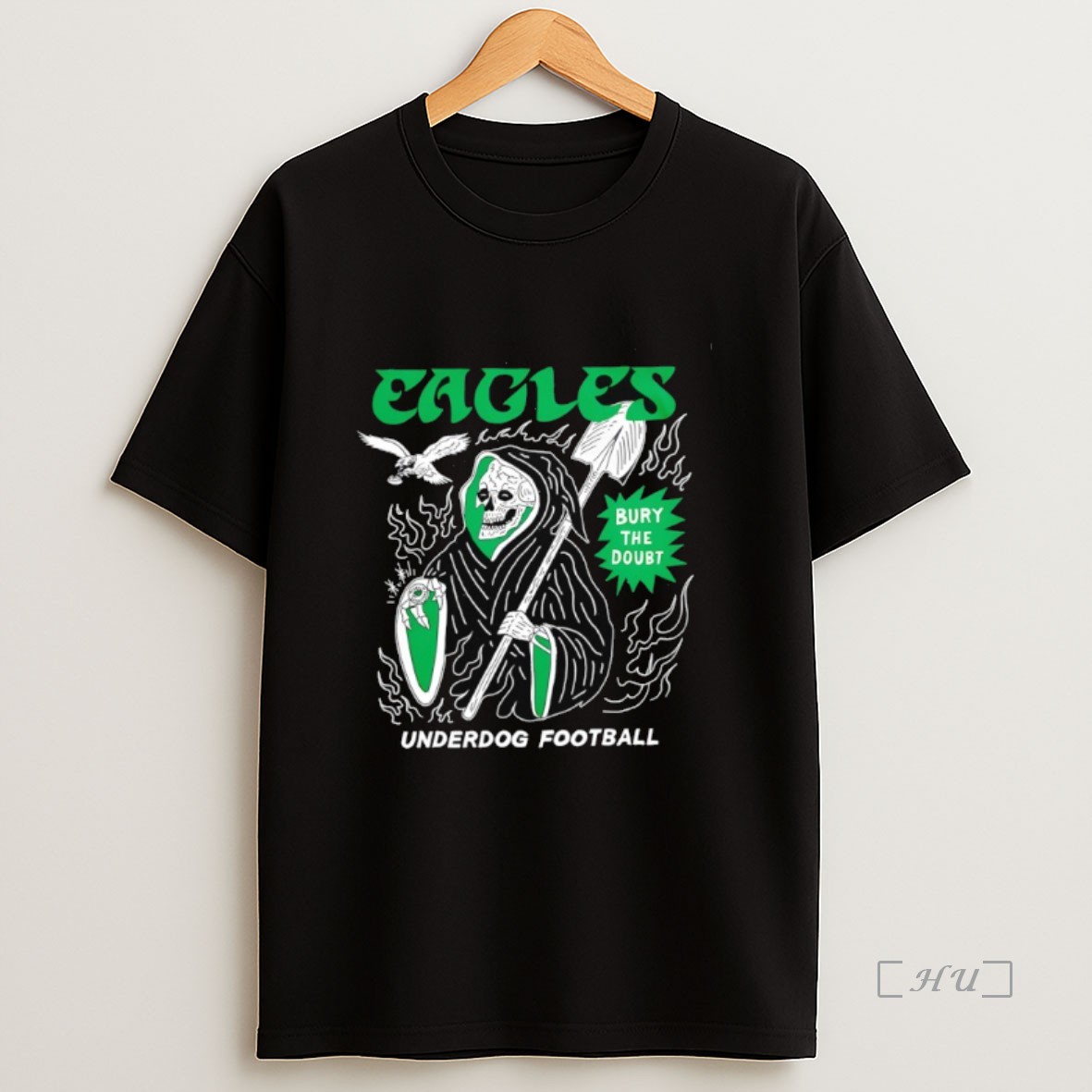 Officials Philadelphia Eagles X Underdog Football Premium Shirt Sweatshirt Tee