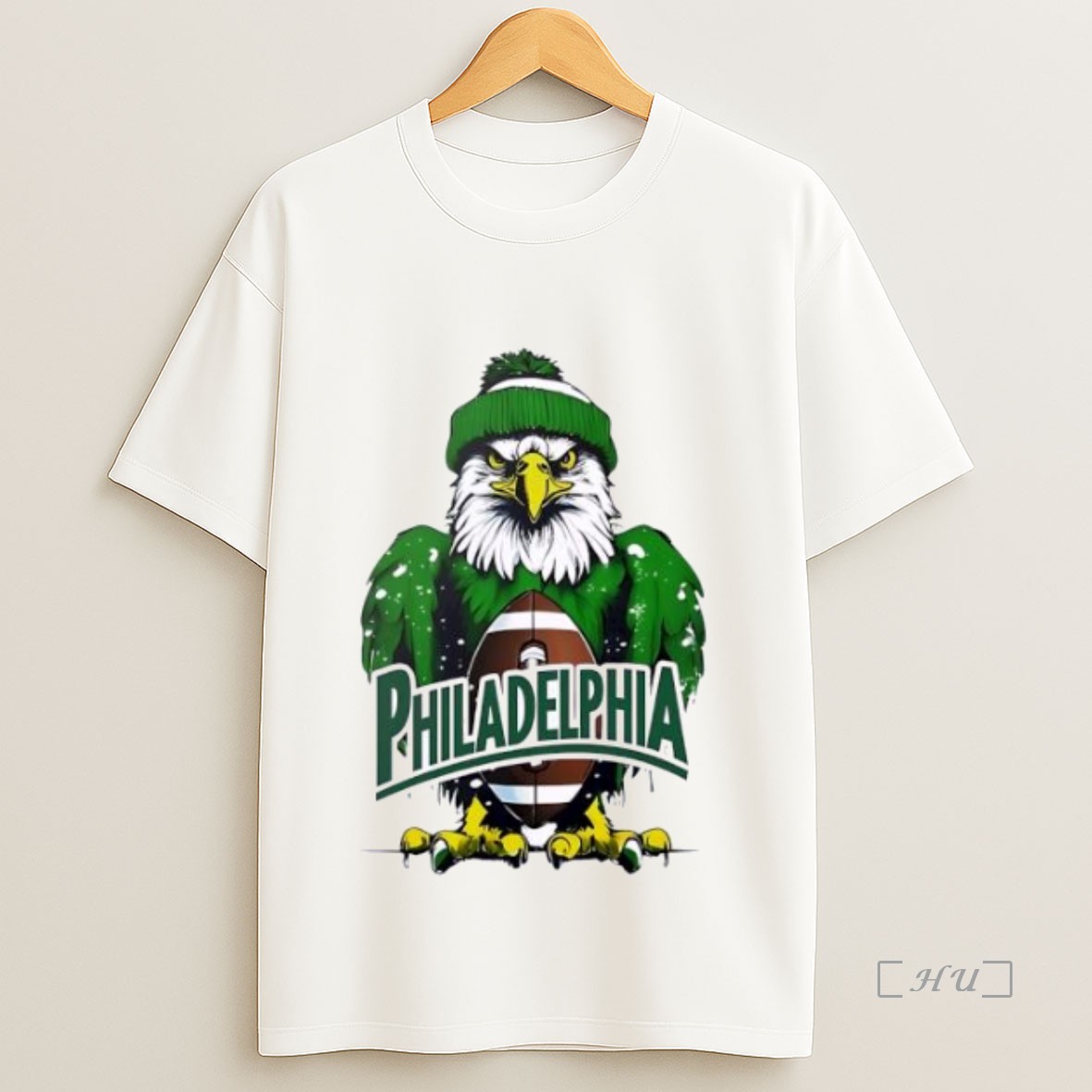 Officials Philadelphia Mascot Football Personalized Ornaments White Premium Shirt Sweatshirt Tee