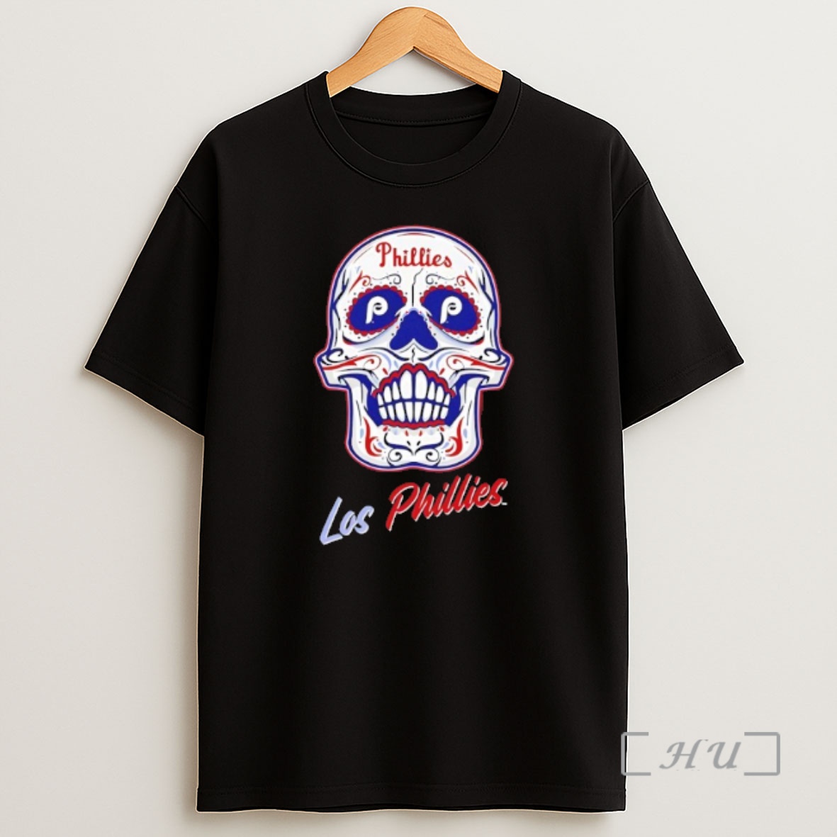 Officials Philadelphia Phillies Sugar Skull Boxy Premium Shirt Sweatshirt Tee