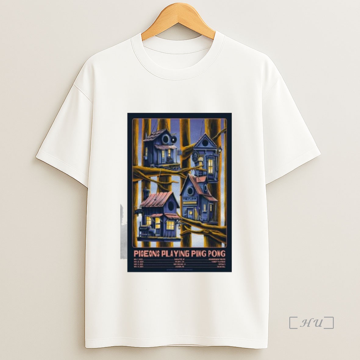 Officials Pigeons Playing Ping Pong November Shows 2025 Premium Shirt Sweatshirt Tee