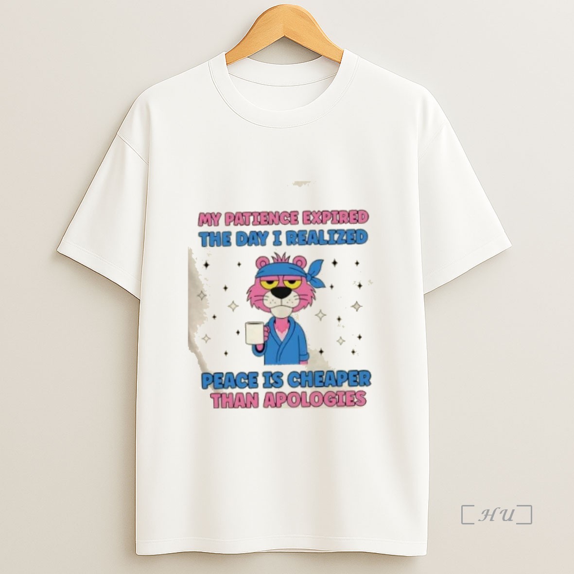 Officials Pink Panther My Patience Expired The Day I Realized Peace Is Cheaper Than Apologies Premium Shirt Sweatshirt Tee