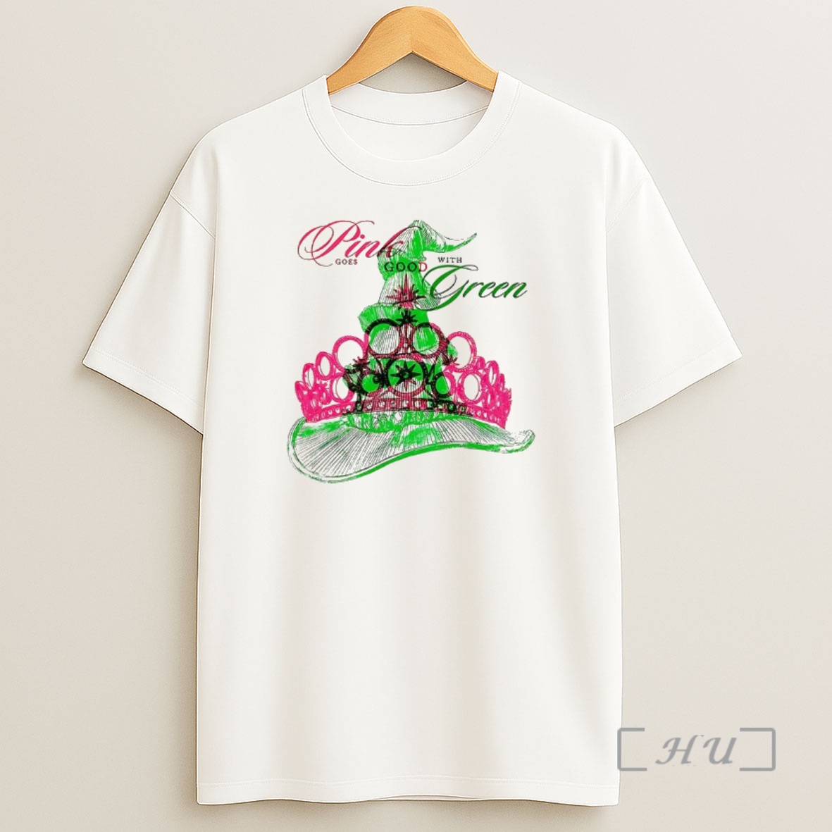 Officials Pink Goes Good With Green Premium Shirt Sweatshirt Tee