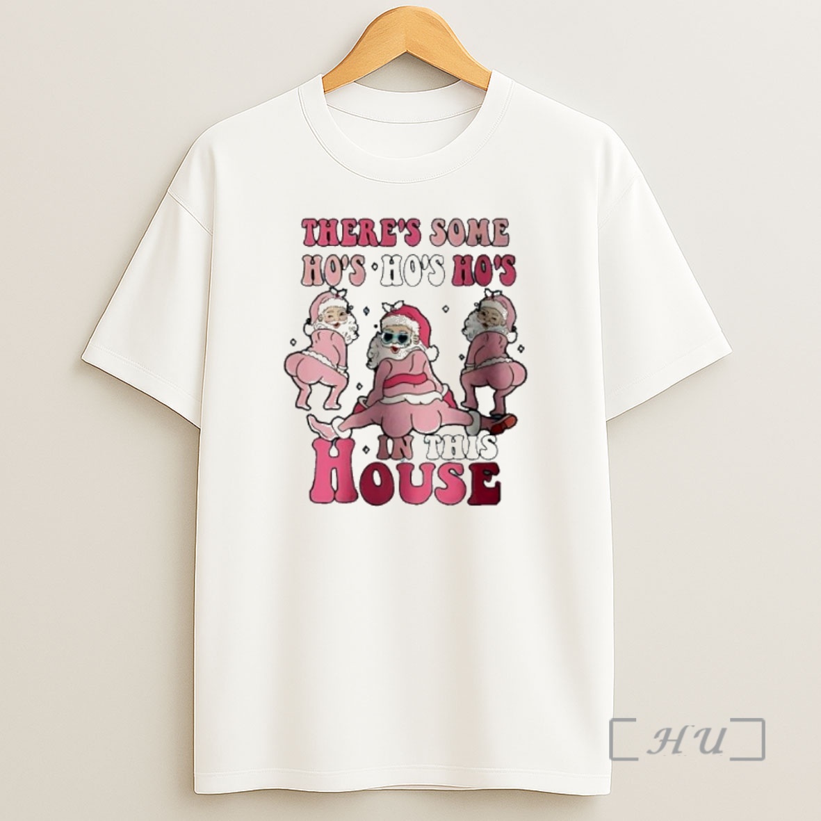 Officials Pink Santas Knit Ugly Christmas Premium Shirt Sweatshirt Tee