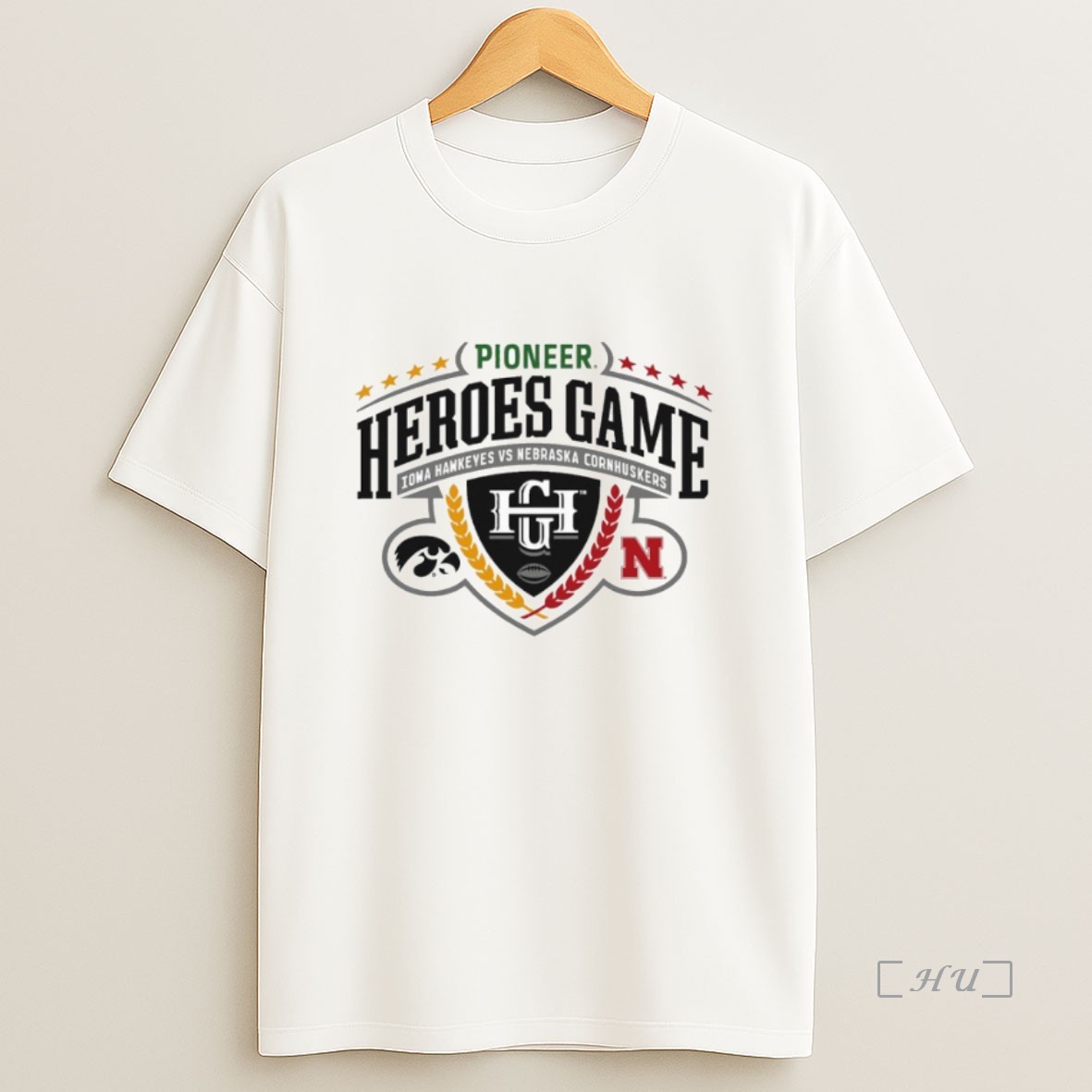 Officials Pioneer Heroes Game Iowa Vs Nebraska Football 2025 Premium Shirt Sweatshirt Tee