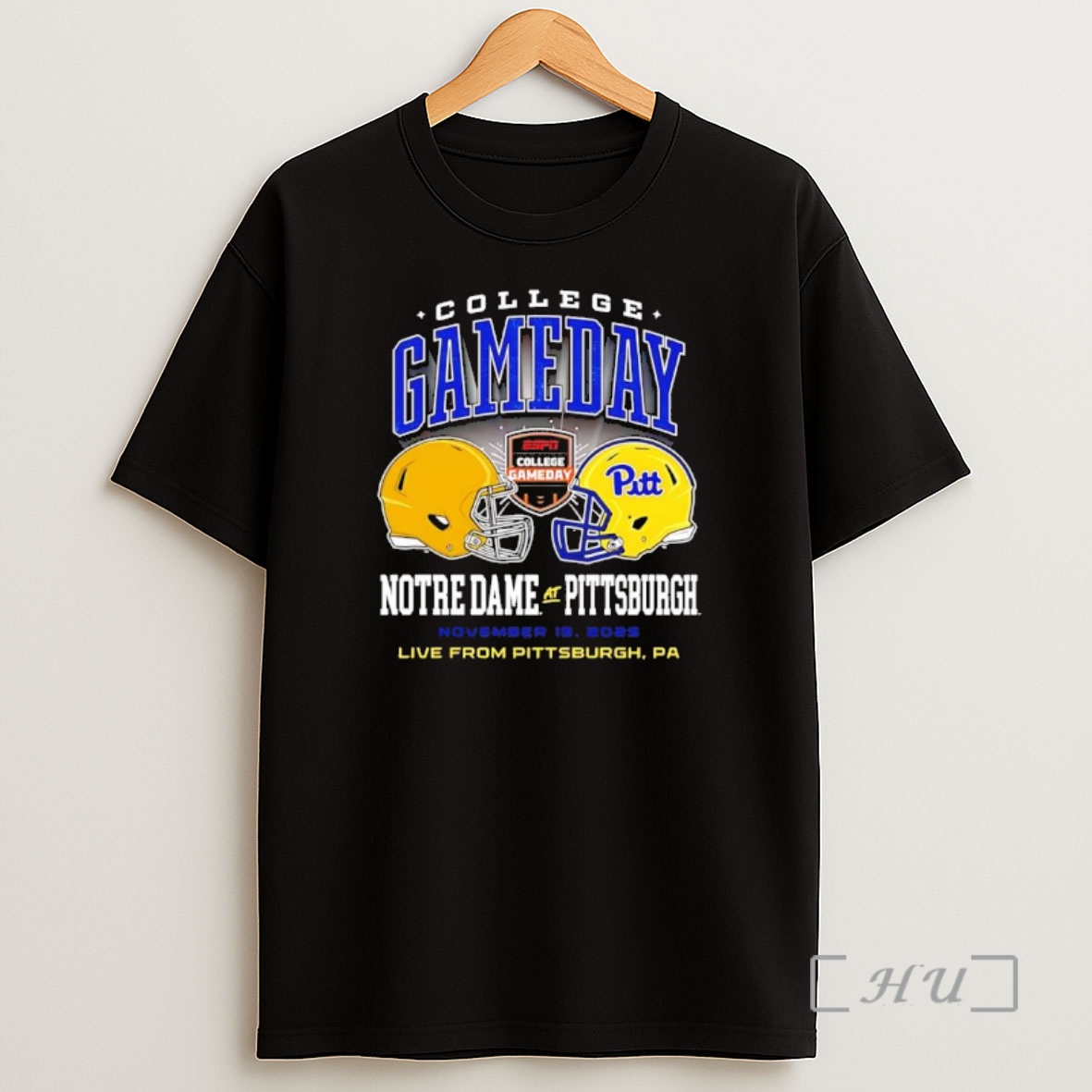Officials Pitt Panthers Vs Notre Dame College Gameday 2025 Helmets Premium Shirt Sweatshirt Tee