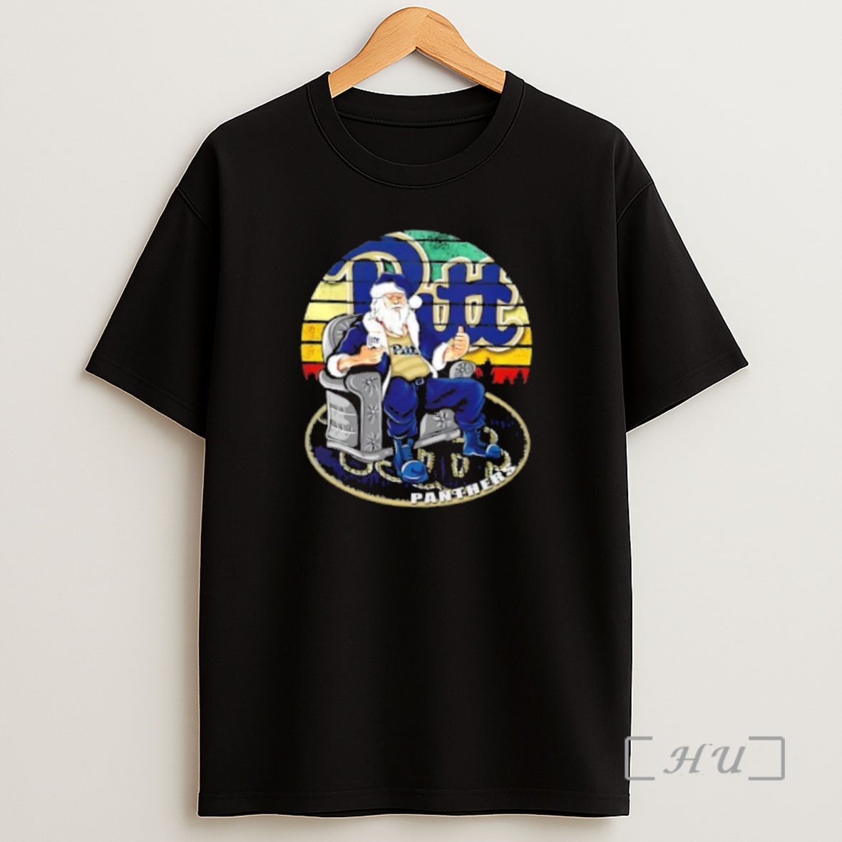 Officials Pittsburgh Panthers X Santa Claus Christmas Vintage Premium Shirt Sweatshirt Tee