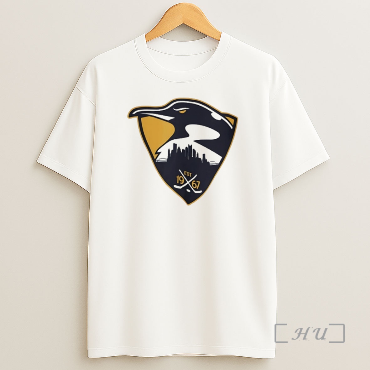 Officials Pittsburgh Penguins Est 1967 Parody Logo Premium Shirt Sweatshirt Tee