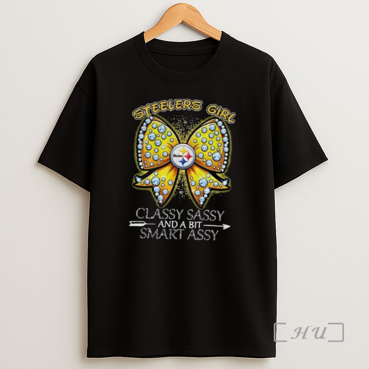 Officials Pittsburgh Steelers Bow Steelers Girl Classy Sassy And A Bit Smart Assy Premium Shirt Sweatshirt Tee