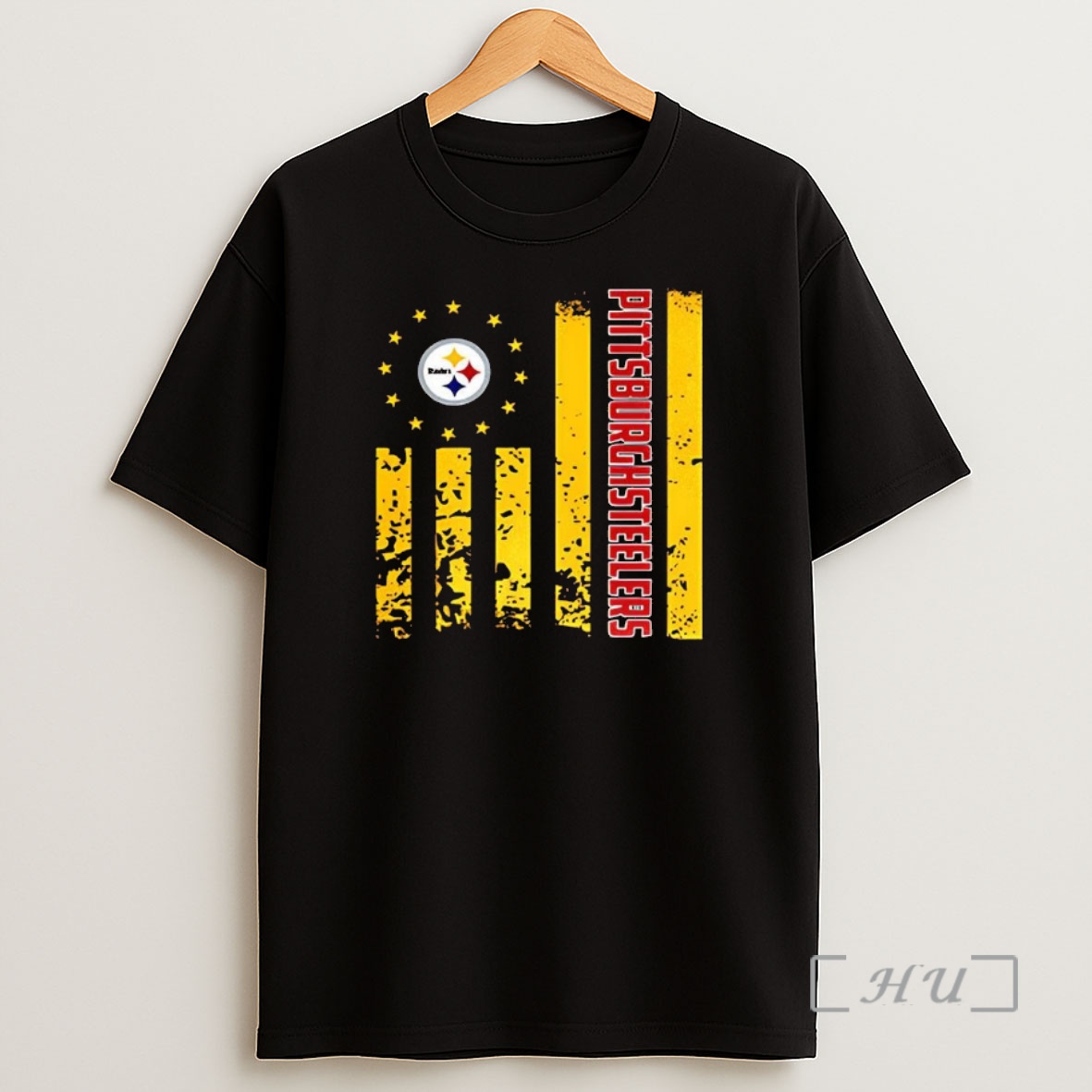 Officials Pittsburgh Steelers Nfl American Flag Premium Shirt Sweatshirt Tee