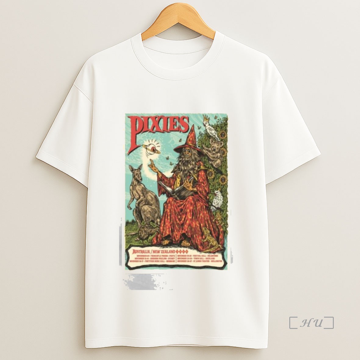 Officials Pixies Australia New Zealand November 2025 Premium Shirt Sweatshirt Tee