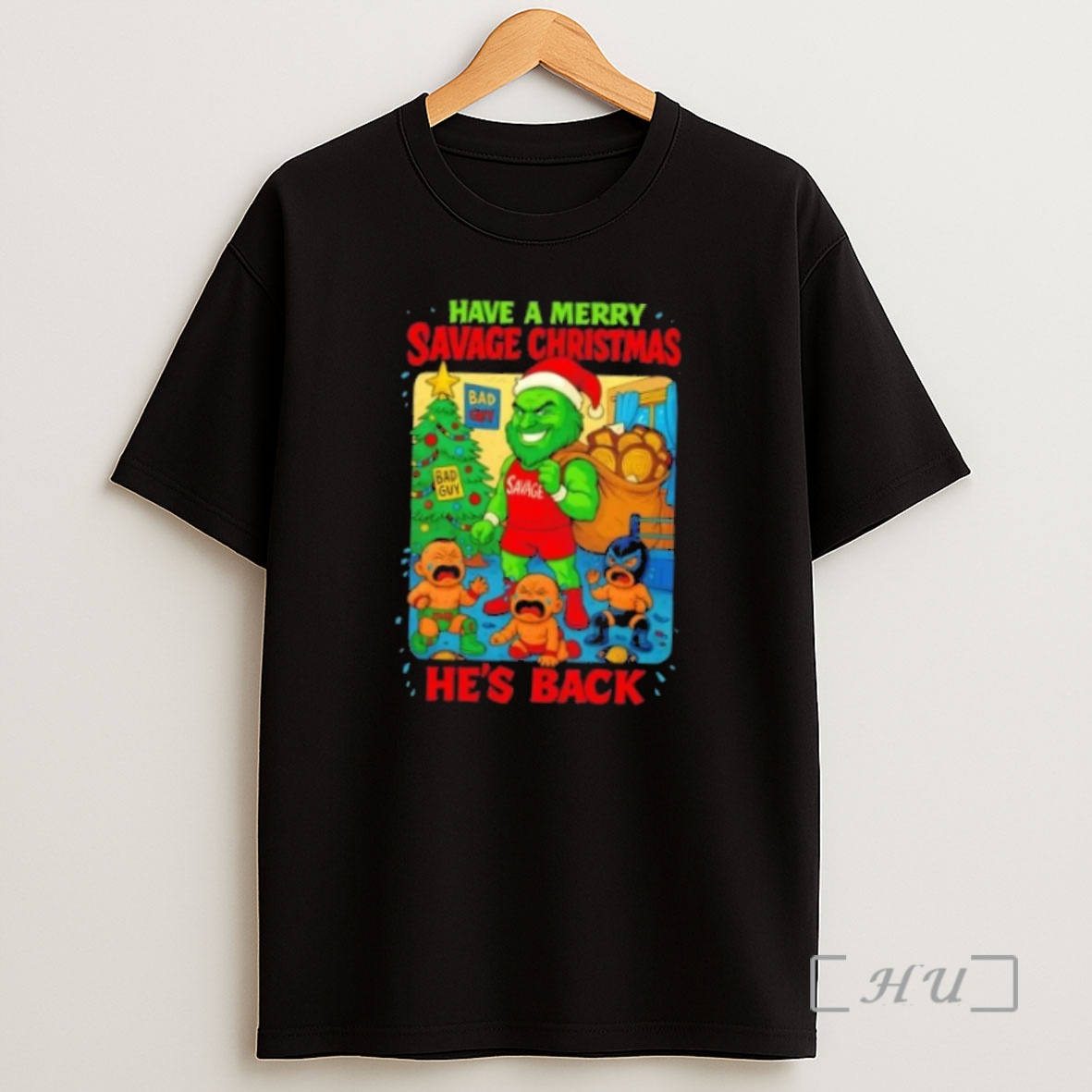 Officials Pj Savage Have A Merry Savage Christmas Hes Back Premium Shirt Sweatshirt Tee