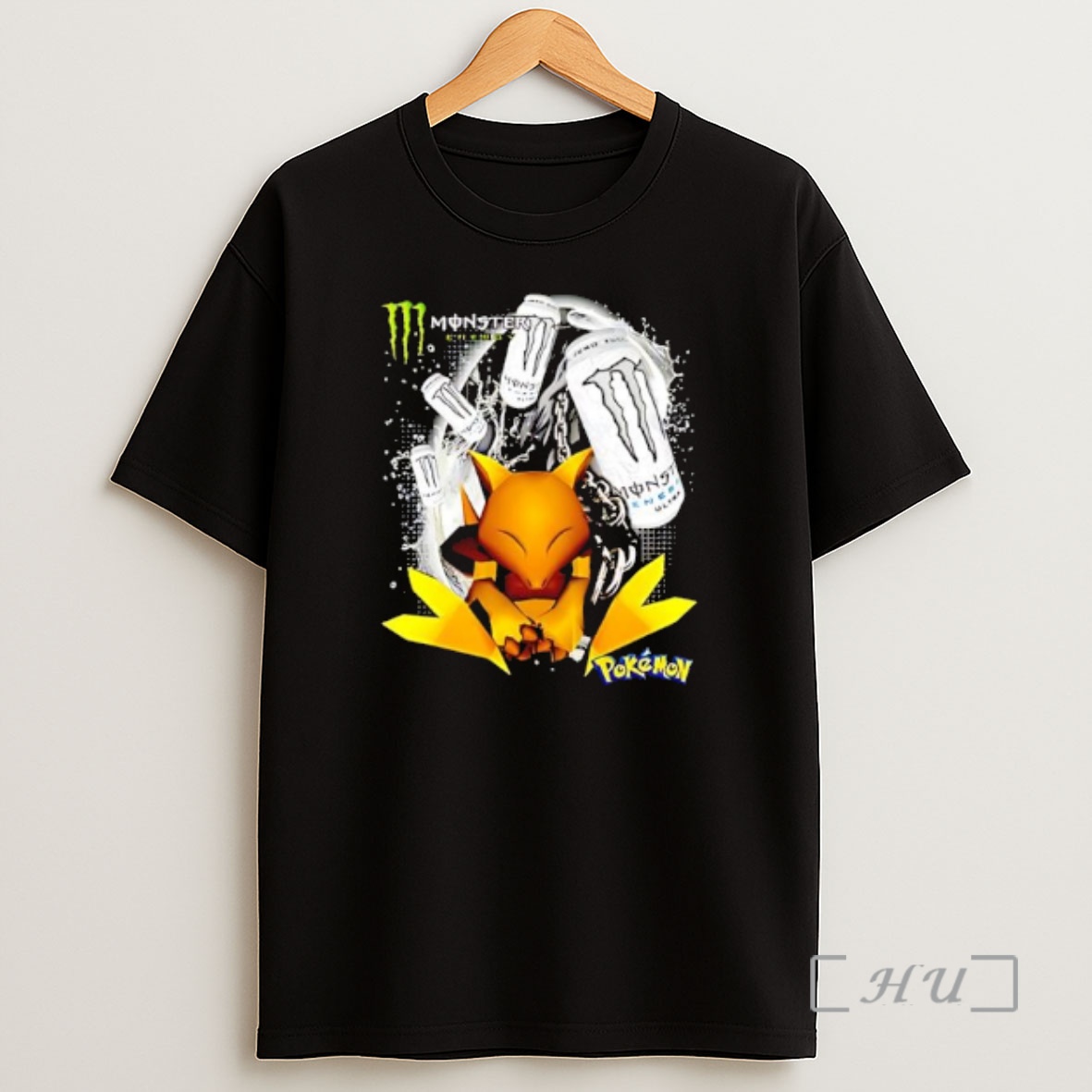 Officials Pokemon Abra X White Monster Premium Shirt Sweatshirt Tee
