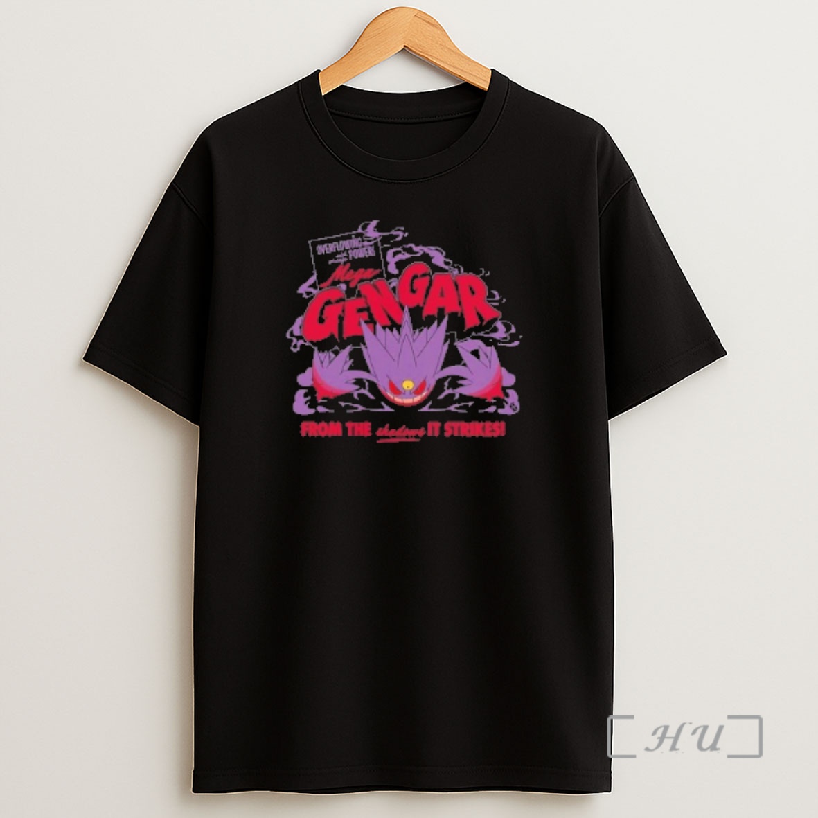 Officials Pokemon Mega Gengar From The Shadows It Strikes Premium Shirt Sweatshirt Tee