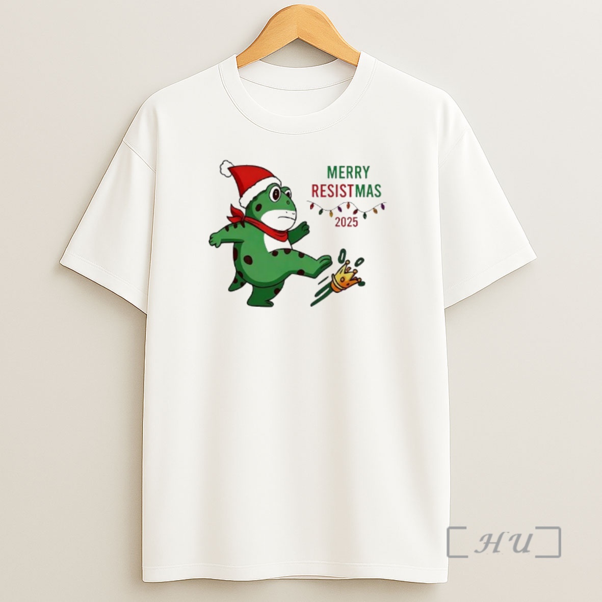 Officials Portland Protest Frog Merry Resistmas Premium Shirt Sweatshirt Tee