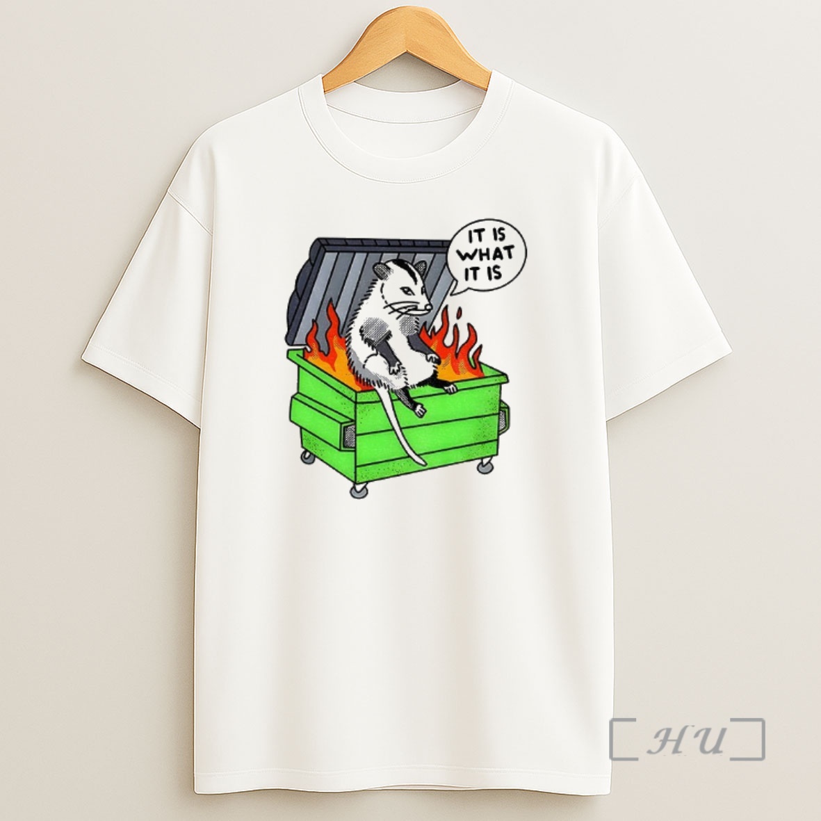 Officials Possum Thinking On The Edge Of Danger It Is What It Is Premium Shirt Sweatshirt Tee