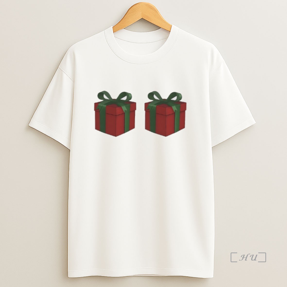 Officials Presents Over Boobs Christmas 2025 Premium Shirt Sweatshirt Tee