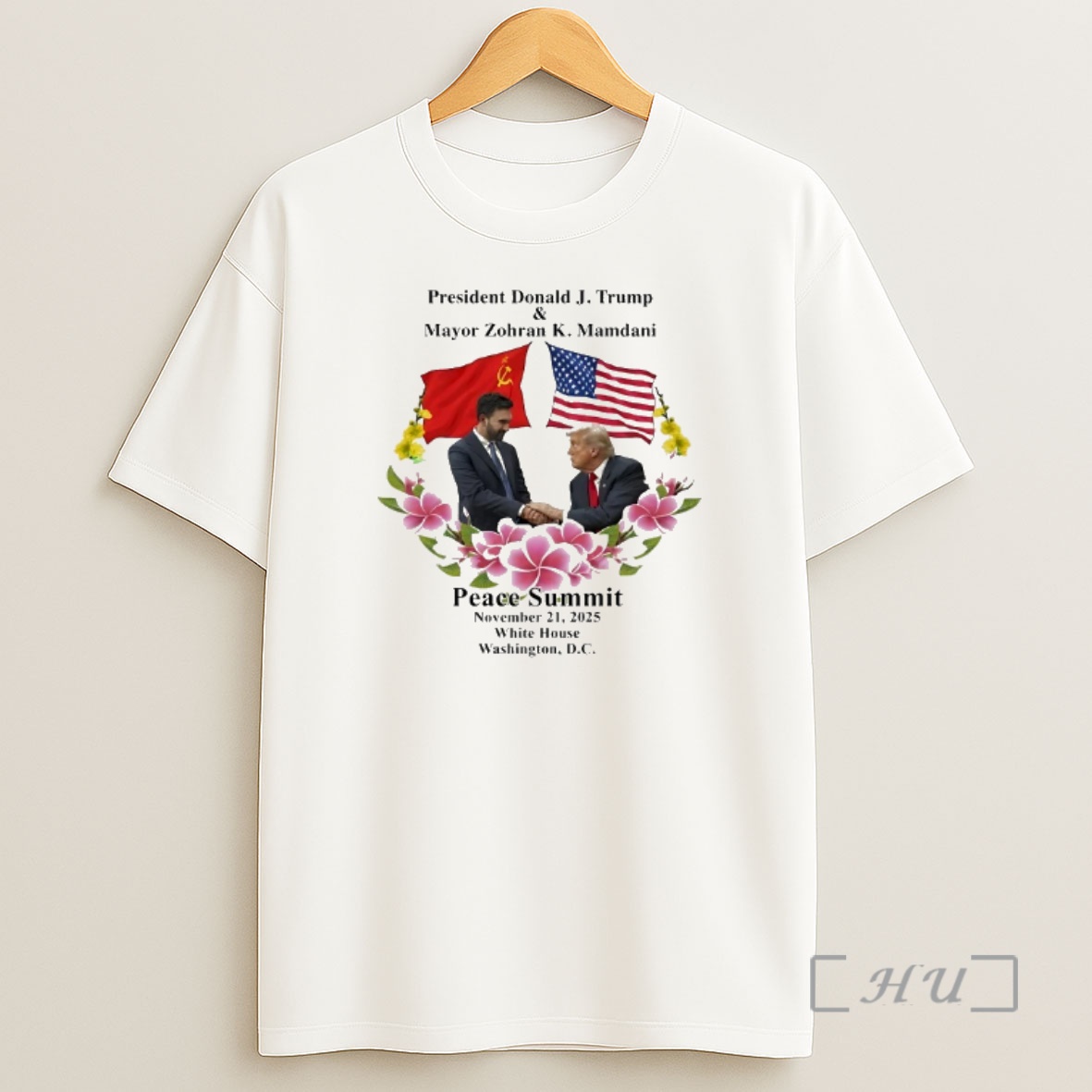 Officials President Donald J Trump And Mayor Zohran K Premium Shirt Sweatshirt Tee