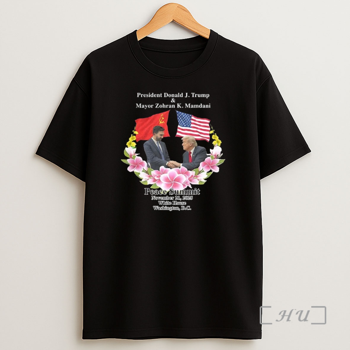 Officials President Donald Trump And Mayor Zohran Mamdani Peace Summit 2025 Premium Shirt Sweatshirt Tee