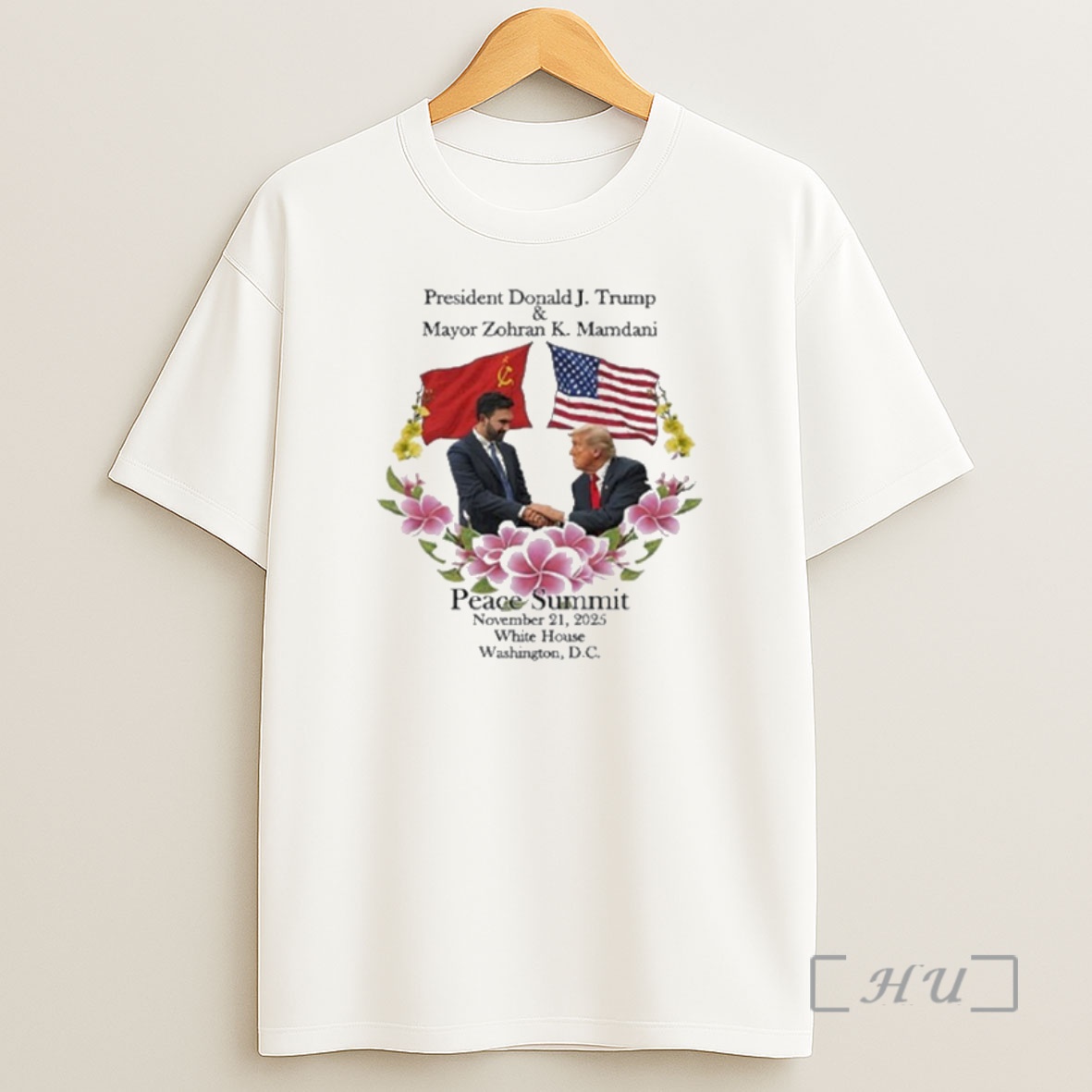 Officials President Trump And Zohran Mamdani Peace Summit November 21 2025 Premium Shirt Sweatshirt Tee