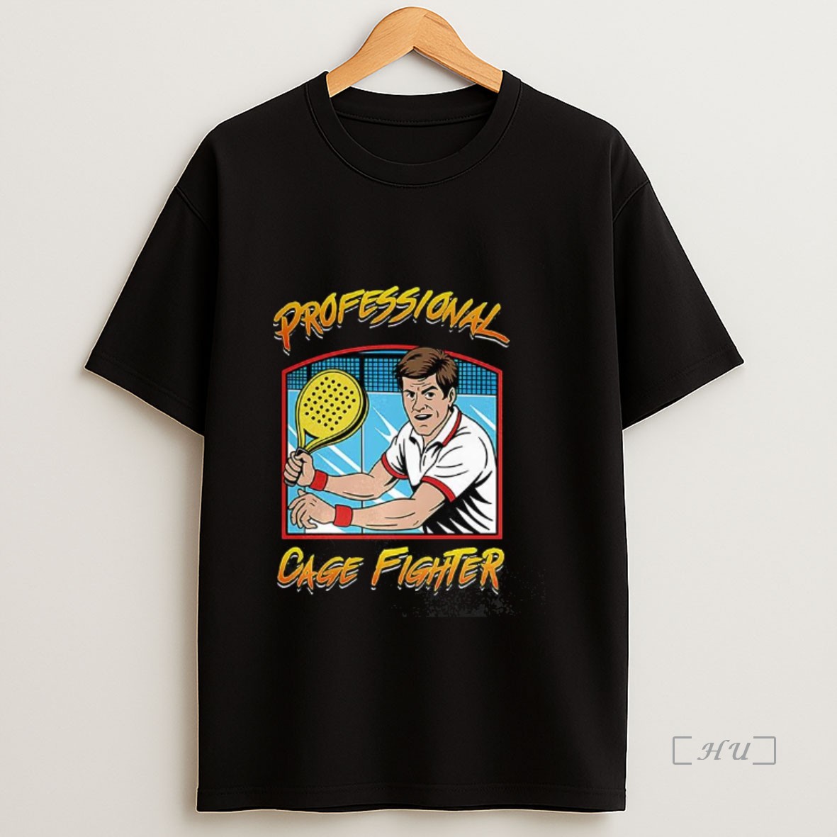 Officials Professional Cage Fighter Padel Comic Premium Shirt Sweatshirt Tee