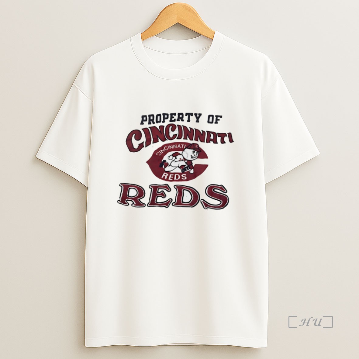 Officials Property Of Cincinnati Reds Vintage Premium Shirt Sweatshirt Tee