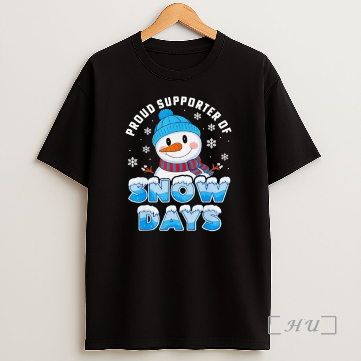 Officials Proud Supporter Of Snow Days Christmas Retro Premium Shirt Sweatshirt Tee
