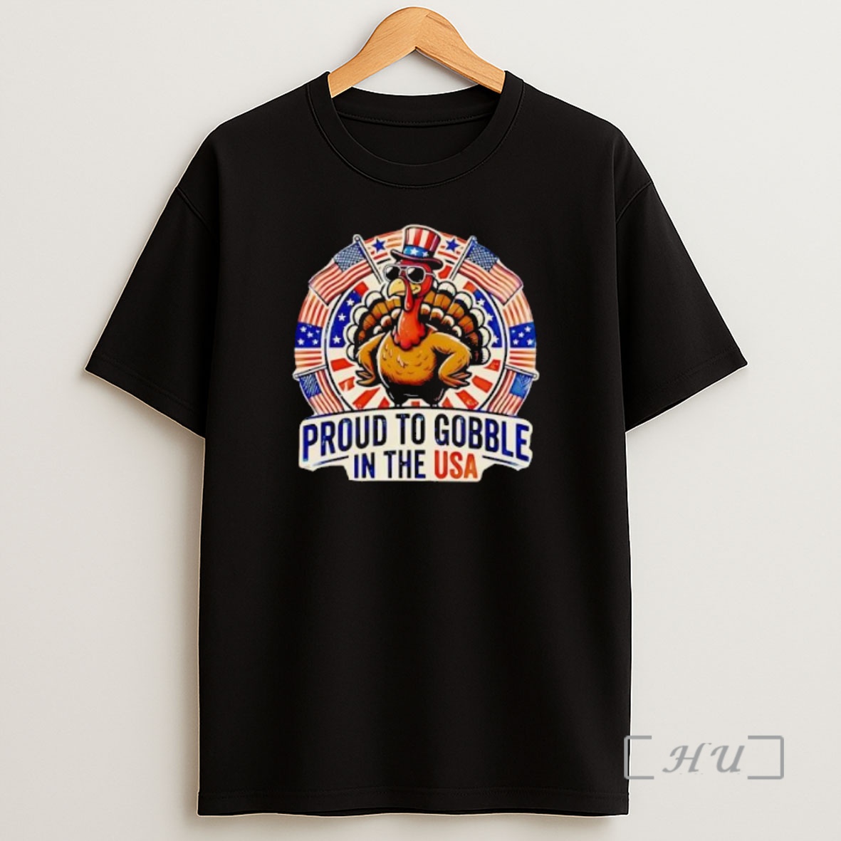 Officials Proud To Gobble In The Usa Patriotic Turkey Vintage Premium Shirt Sweatshirt Tee
