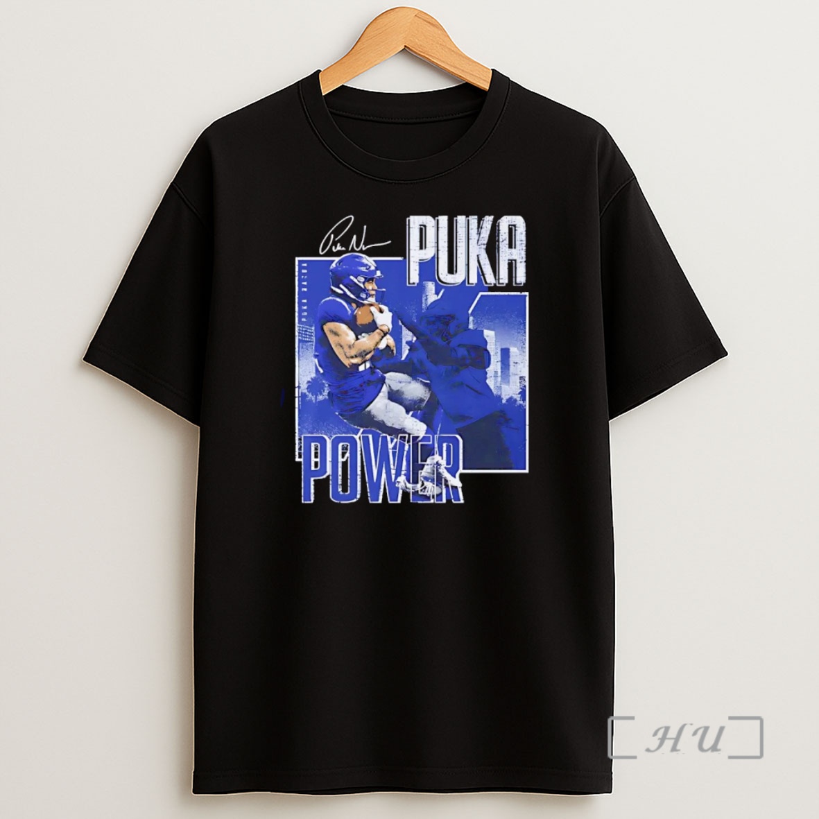 Officials Puka Nacua Power Los Angeles Rams Skyline Premium Shirt Sweatshirt Tee