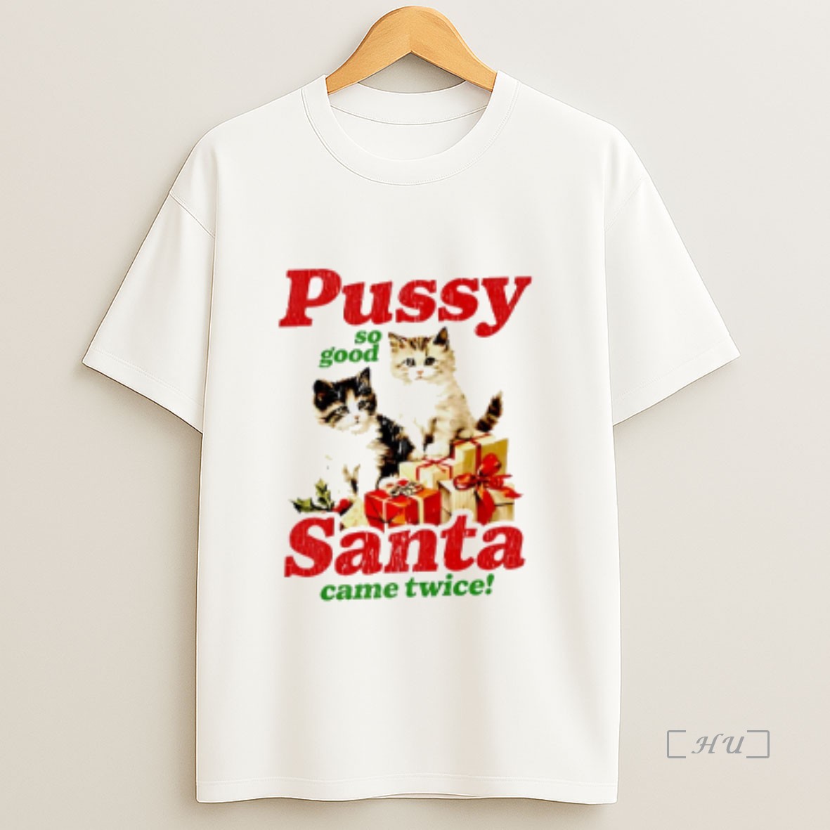 Officials Pussy So Good Santa Came Twice Cats Christmas Premium Shirt Sweatshirt Tee