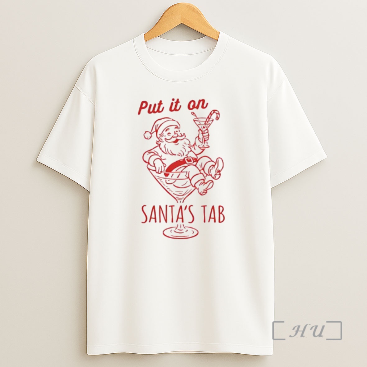 Officials Put It On Santas Tab Premium Shirt Sweatshirt Tee