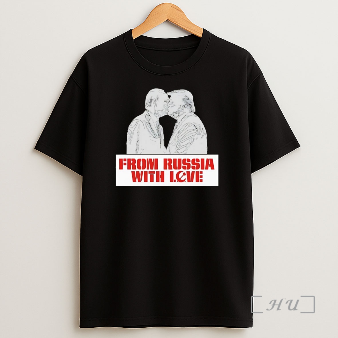 Officials Putin Kissing Trump From Russia With Love Premium Shirt Sweatshirt Tee