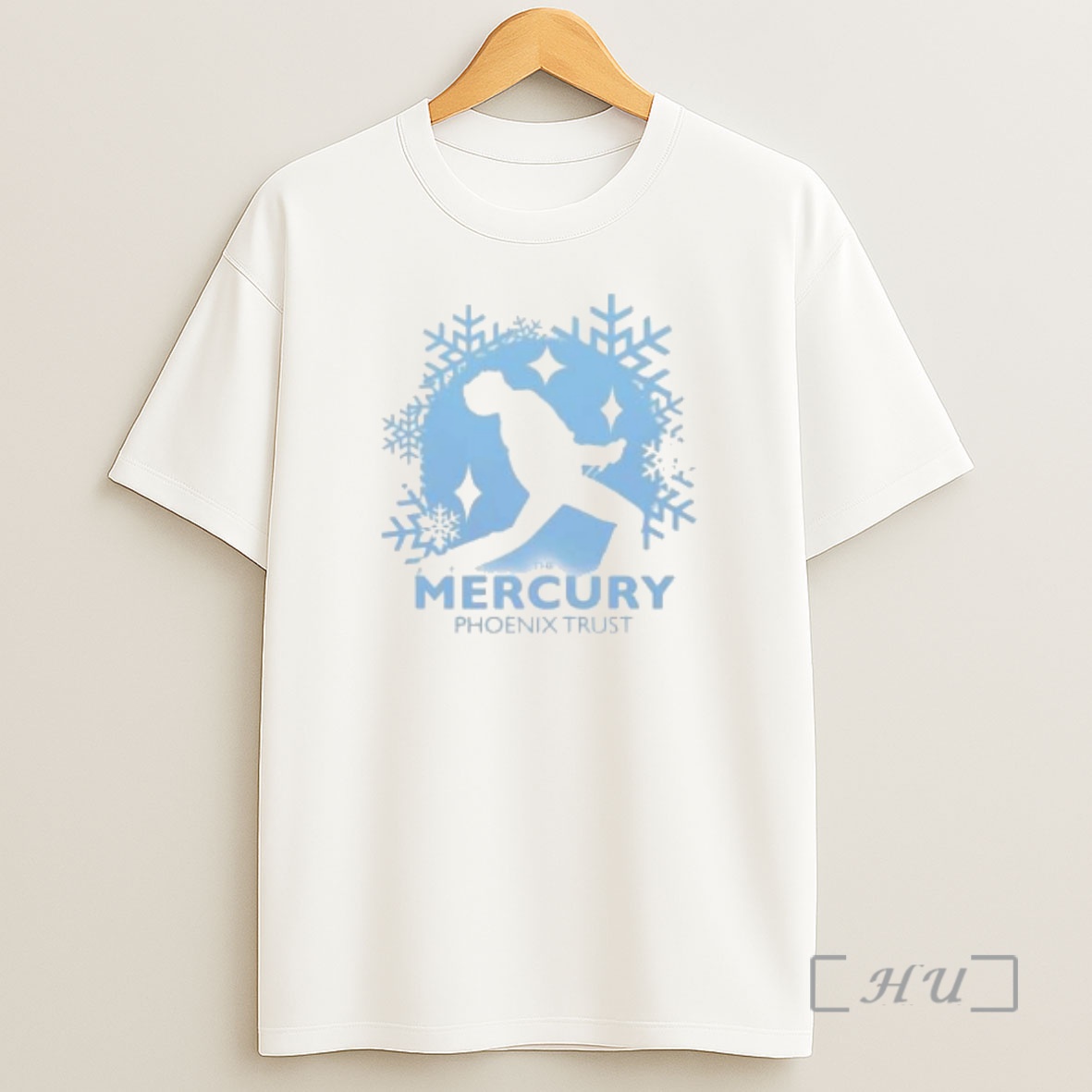 Officials Queen Mercury Phoenix Trust Snowflake Circle White Premium Shirt Sweatshirt Tee