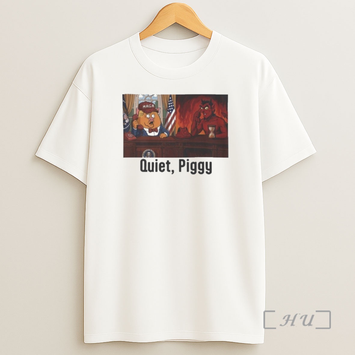 Officials Quiet Piggy Anti Trump Premium Shirt Sweatshirt Tee